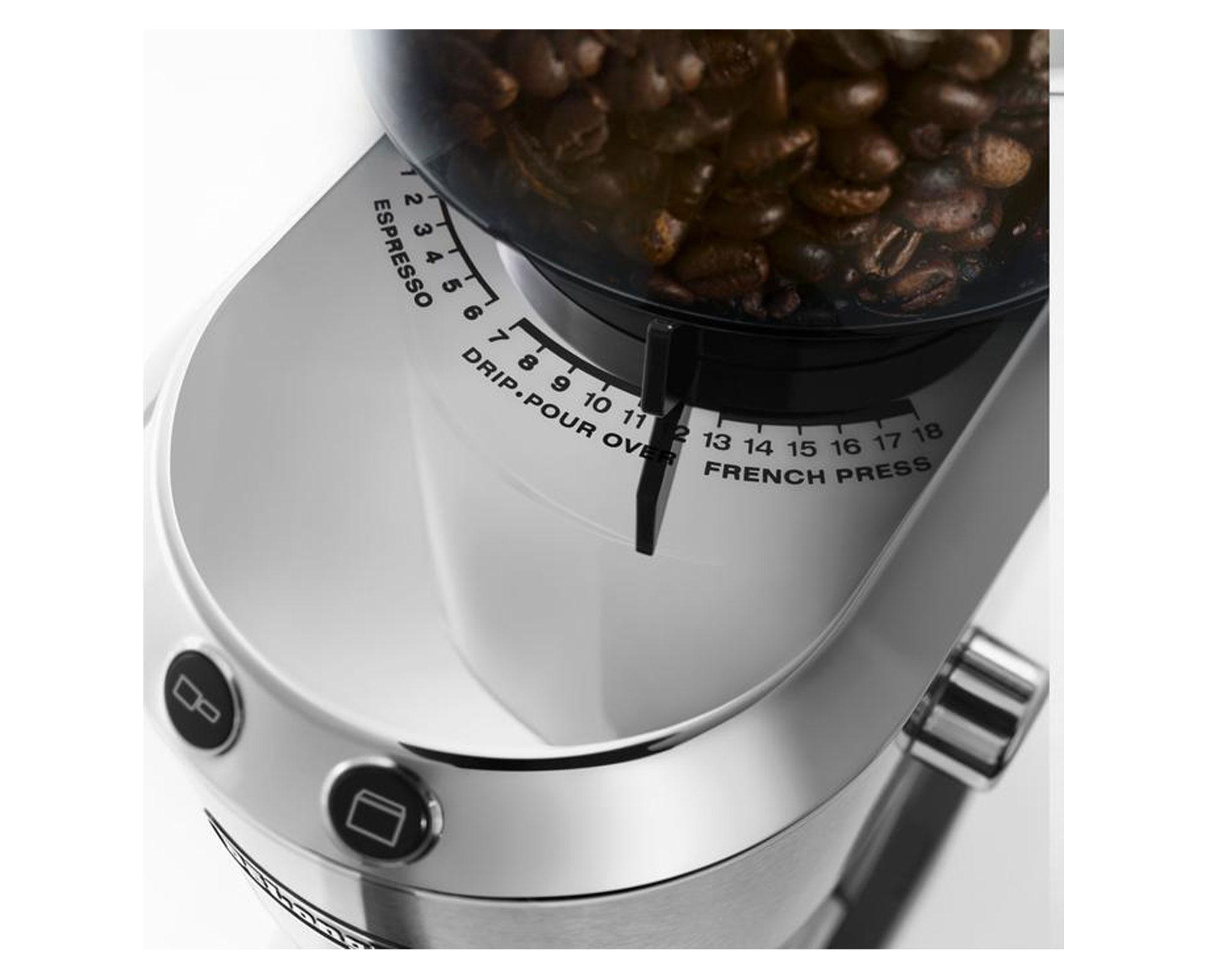 Molinillo de café Dedica plata Delonghi-2