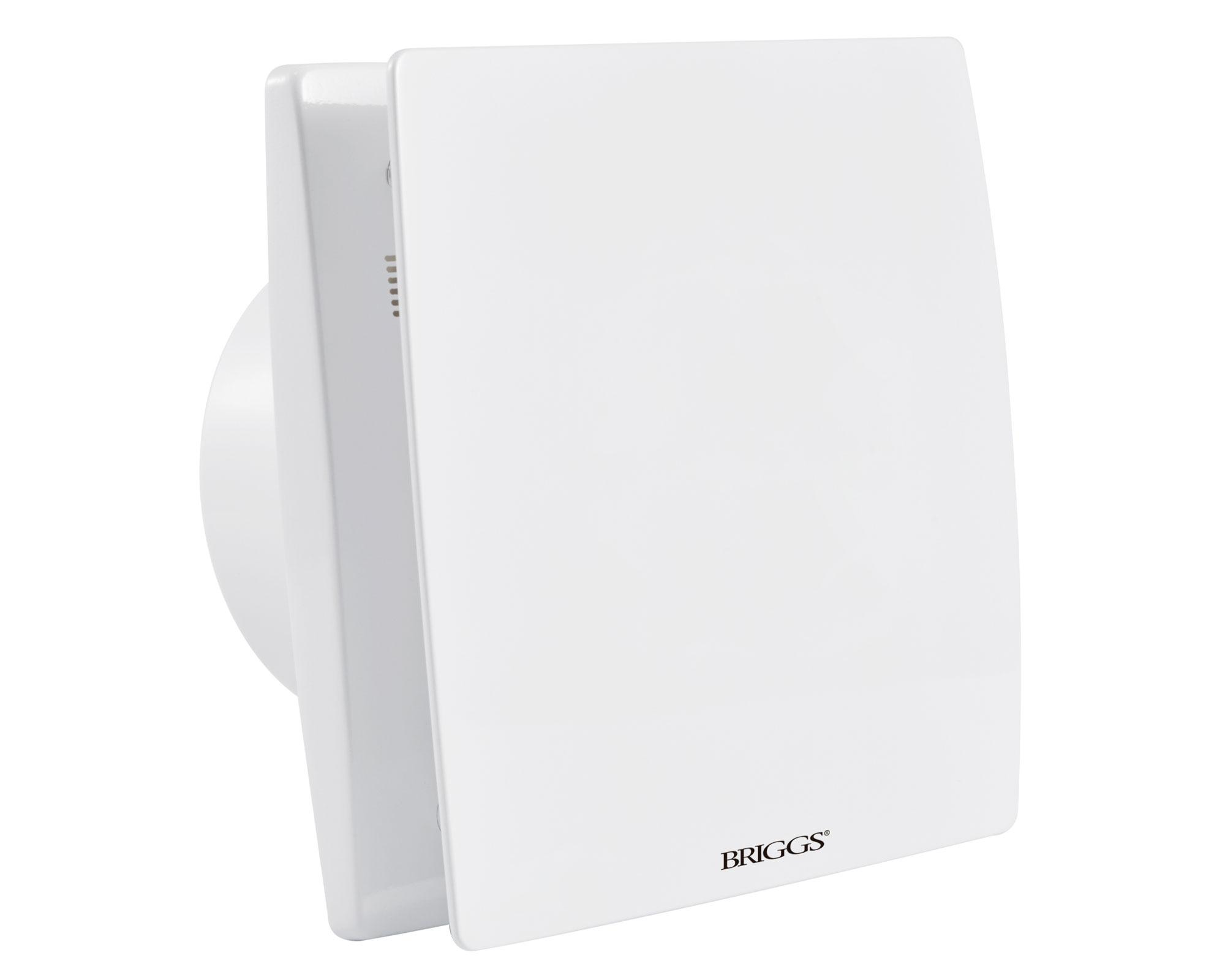 Extractor de aire 4'' 12 V con sensor humedad y timer Briggs-0