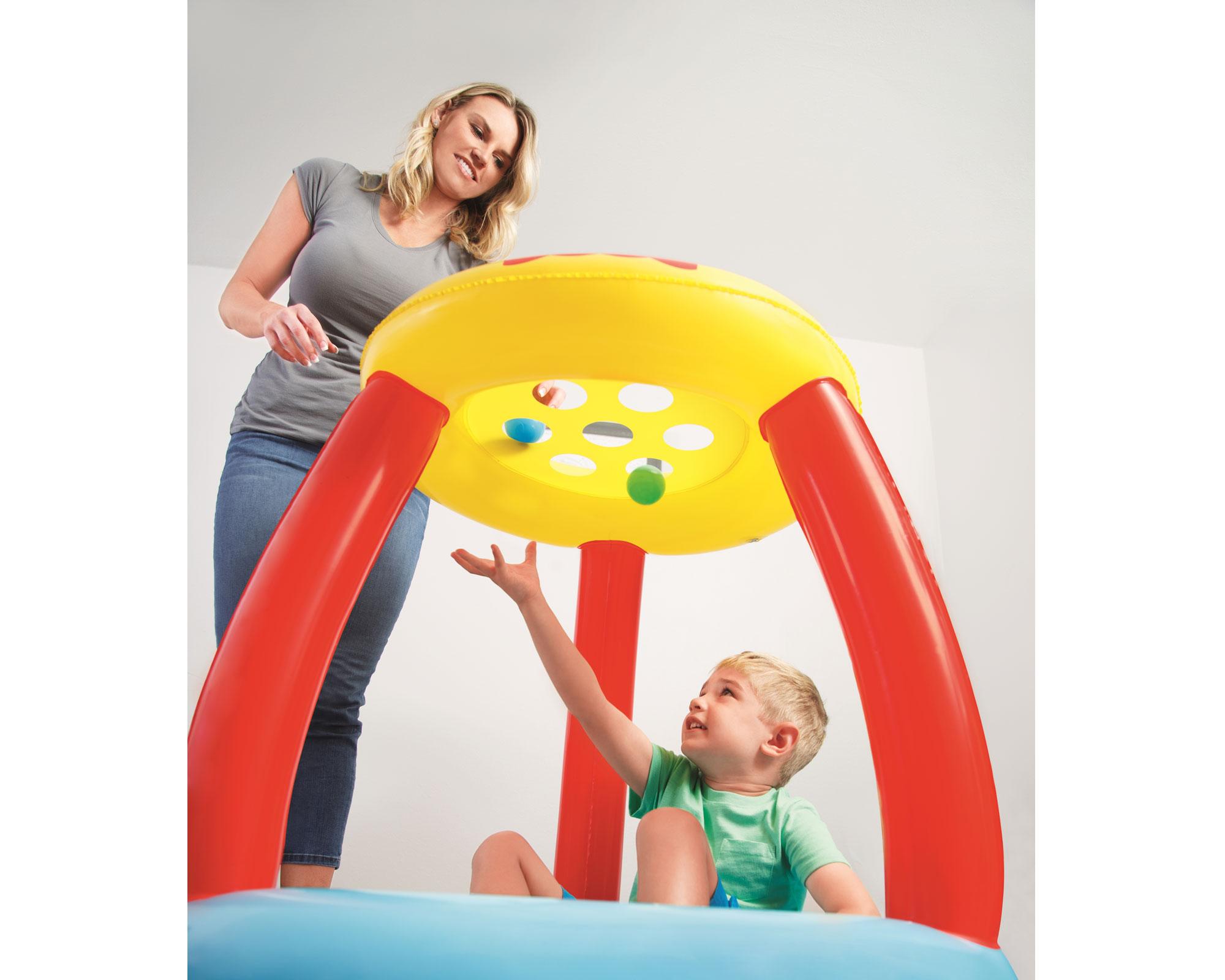 Piscina de pelotas + 15 pelotas Fisher Price.-3