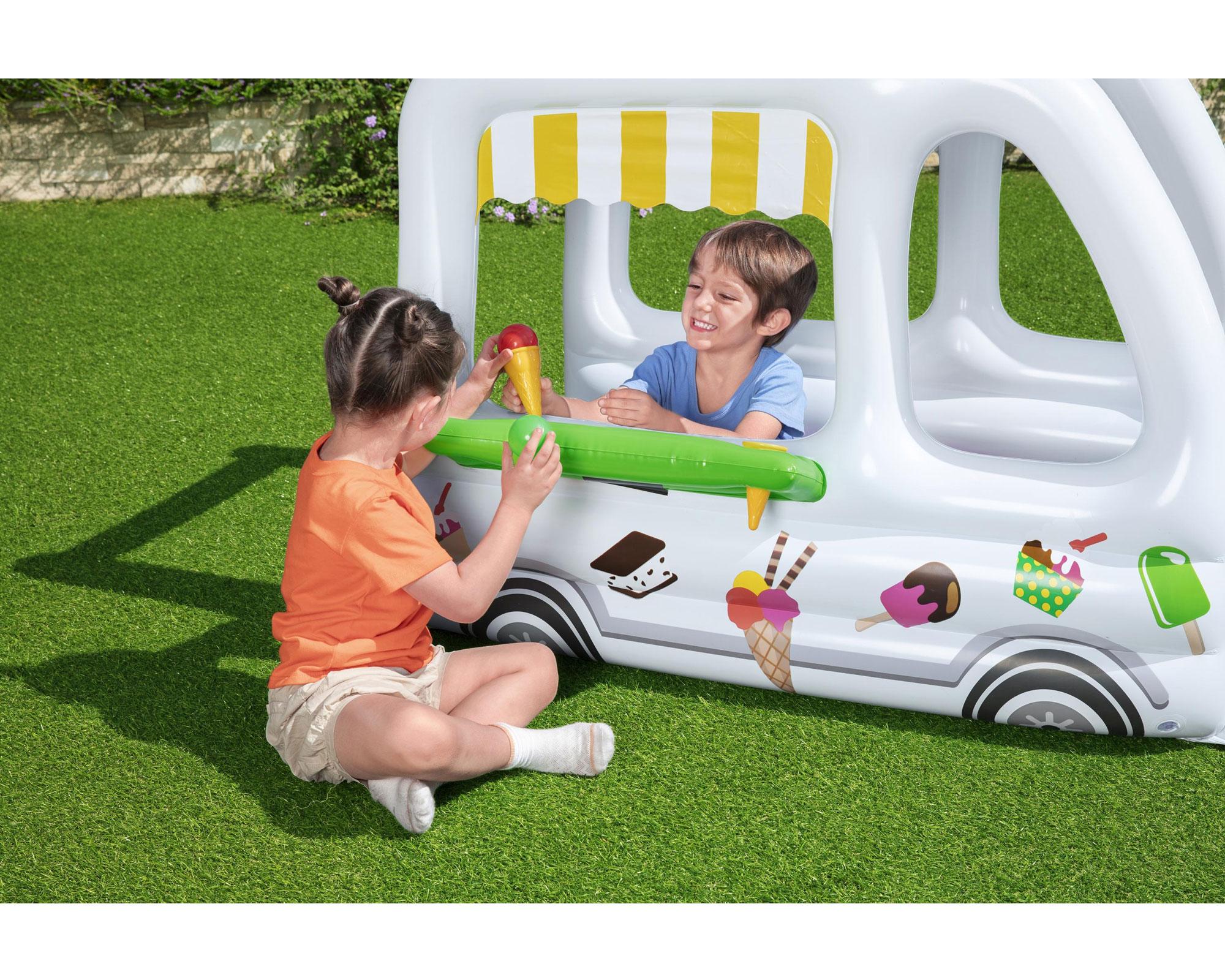 Piscina de pelotas Camión + 10 pelotas Fisher Price-5