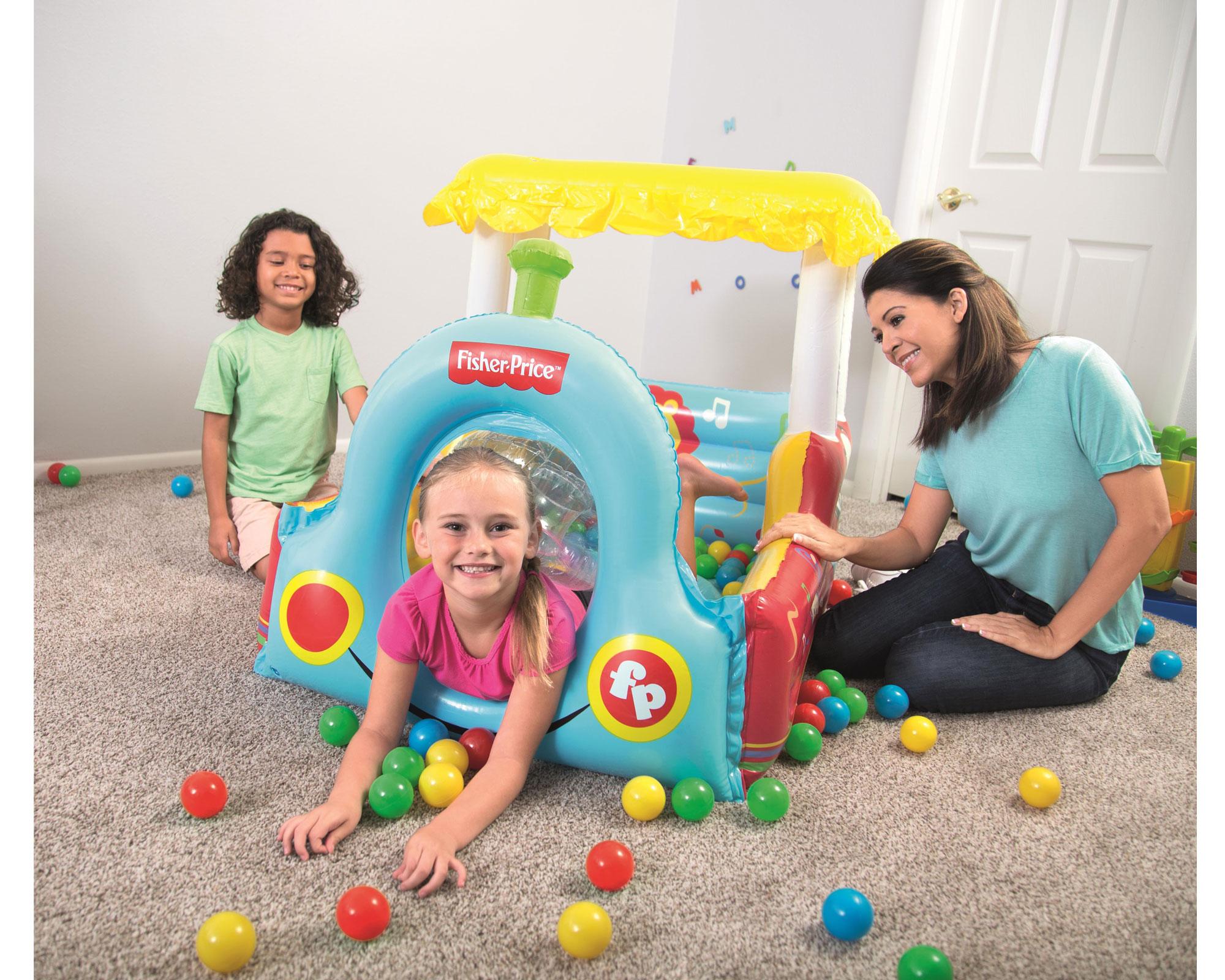 Tren de pelitas 132x94x89 cm Fisher Price-4