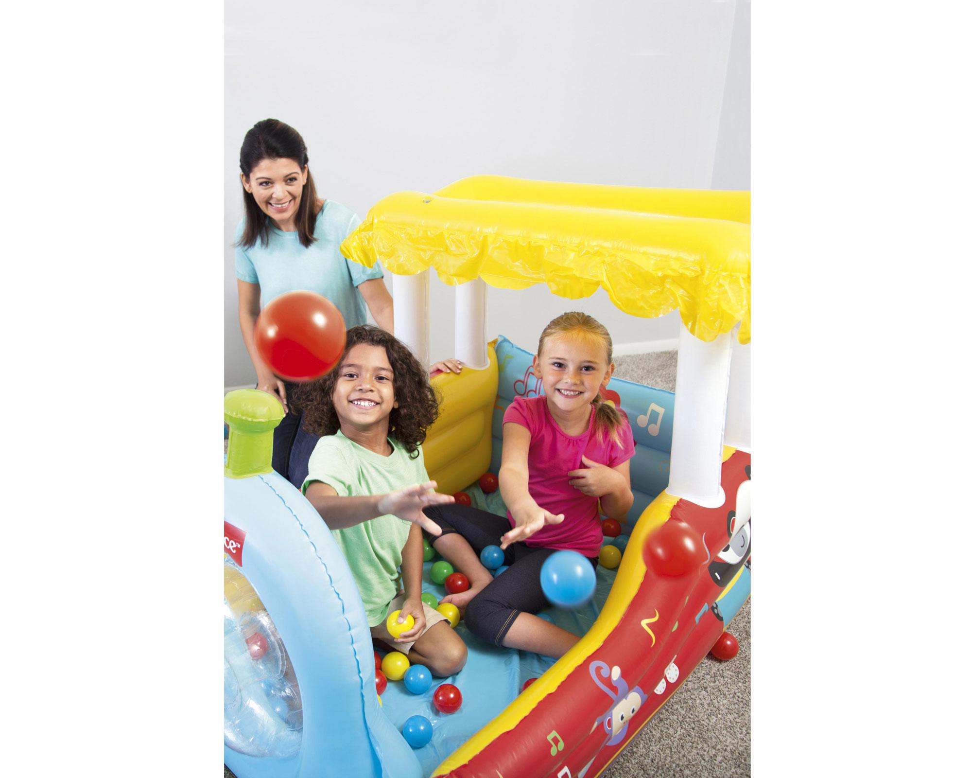 Tren de pelitas 132x94x89 cm Fisher Price-3