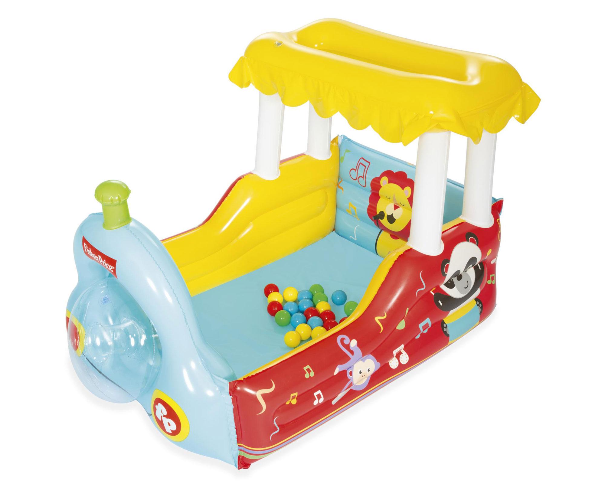 Tren de pelitas 132x94x89 cm Fisher Price-2
