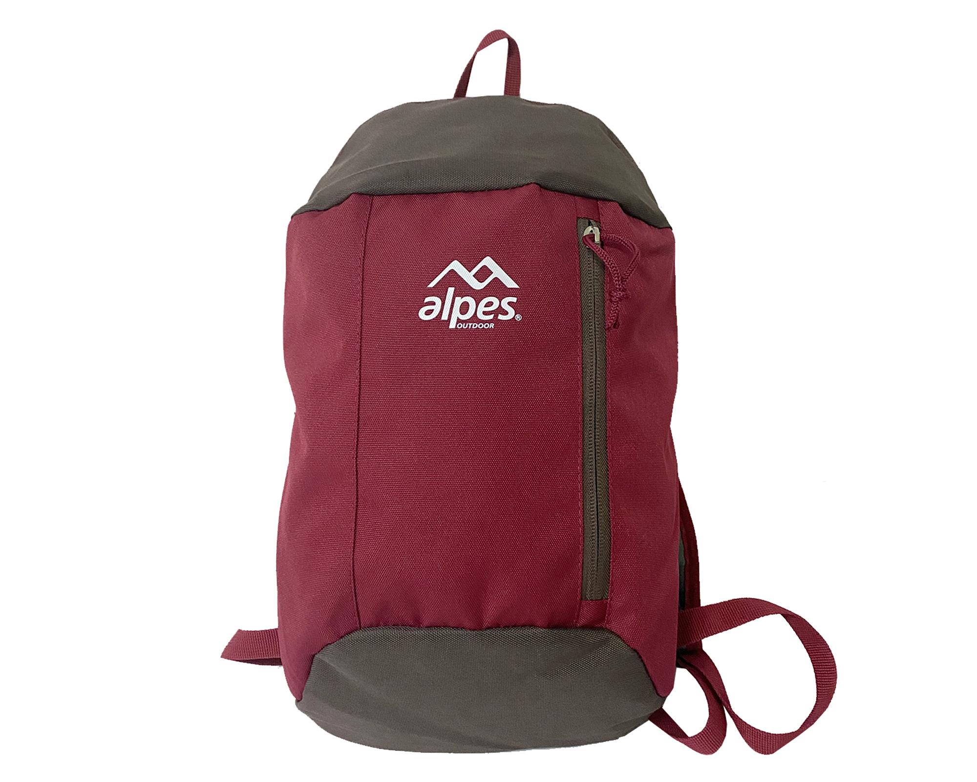 Mochila 10 litros rojo Alpes-0