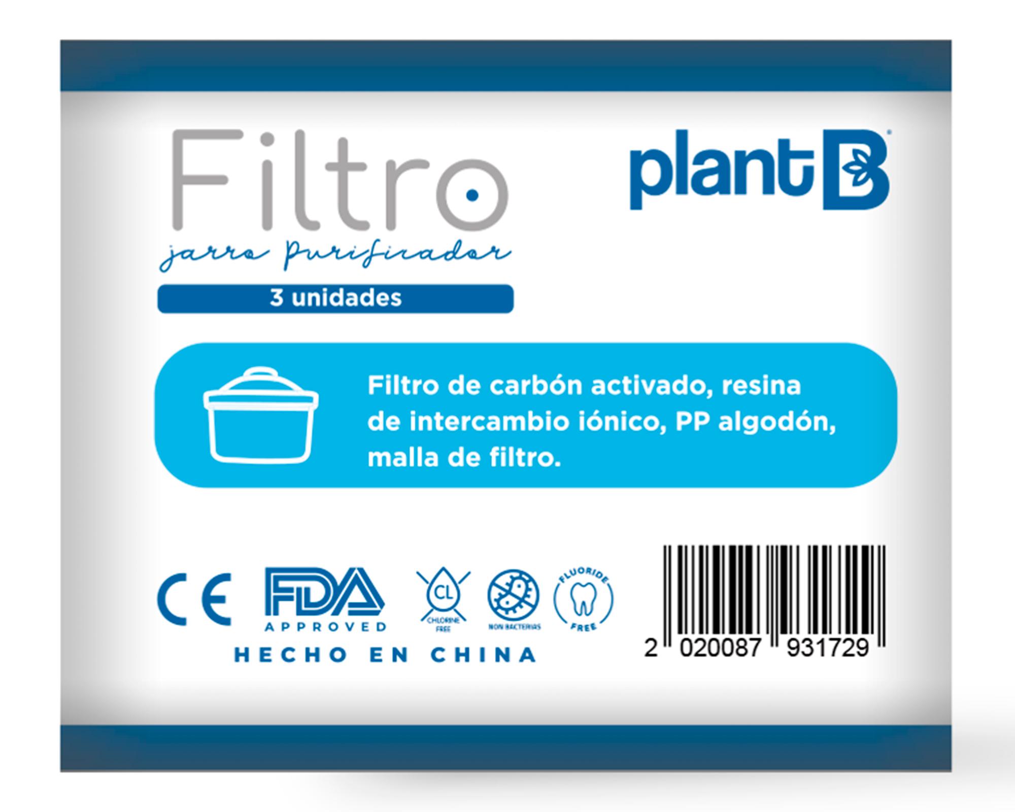 Jarro purificador agua 2.6 litros 3 unidades-2