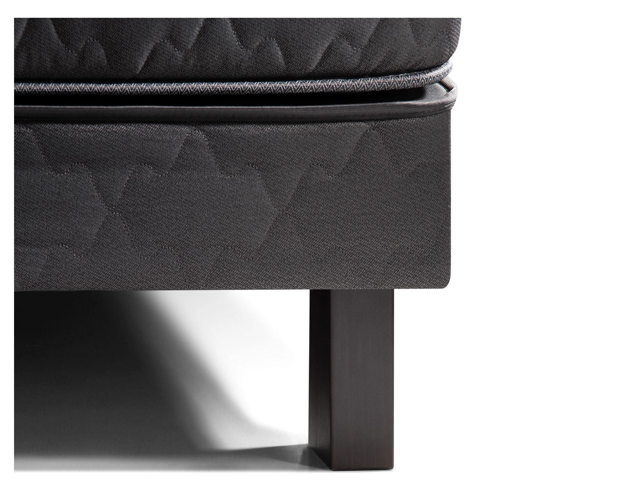 Cama europea 2 plazas x 190 cm Wave + respaldo Tabor Rosen-3