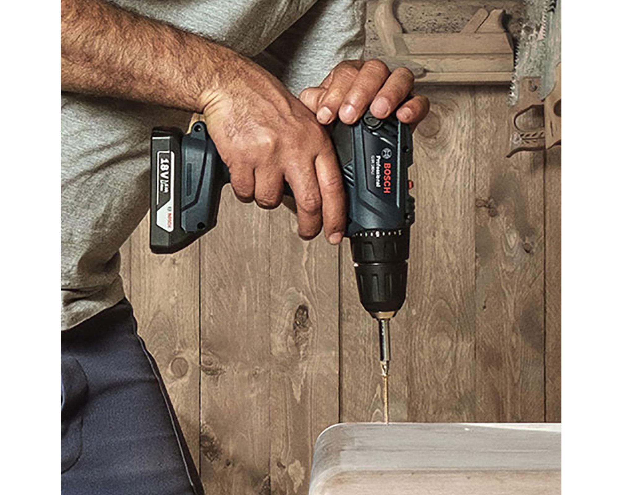 Taladro atornillador inalámbrico 18V 13 mm GSR 180LI 18V Bosch-3