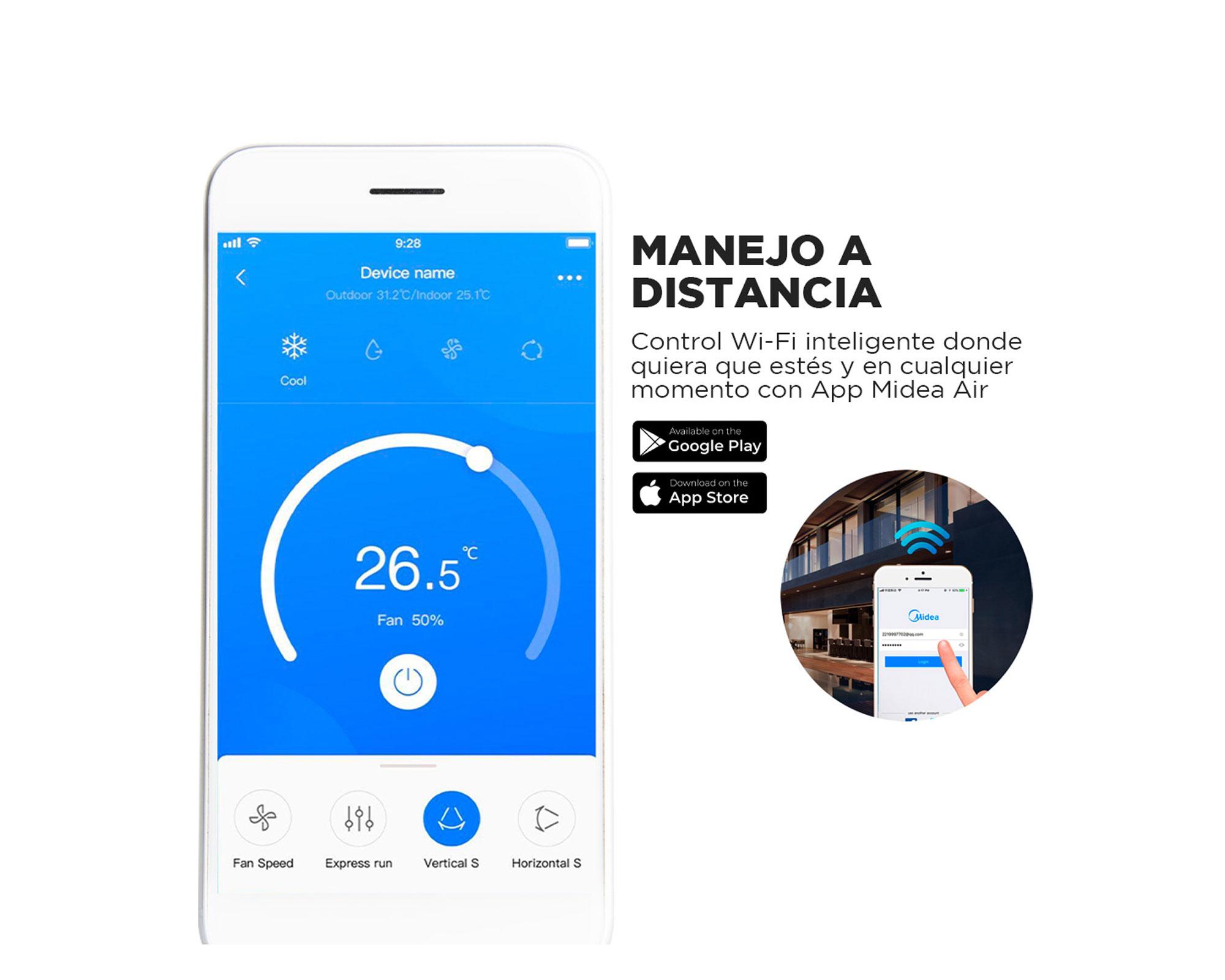Aire acondicionado Split 18000 BTU Xtreme Save MSAG11C-18HRDN1 Midea-1