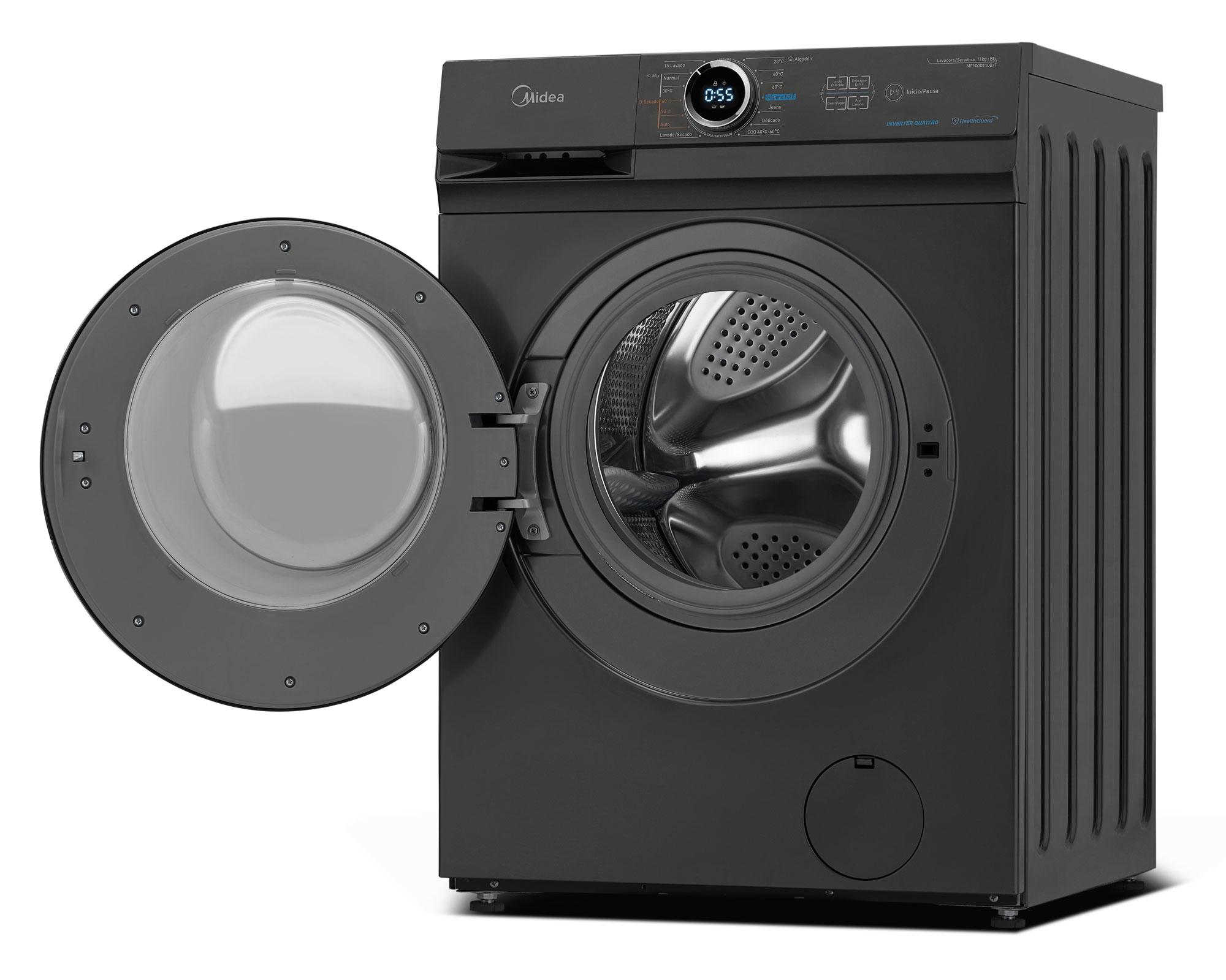 Lavadora secadora 11/8 kg MF100D110B/T Midea-2