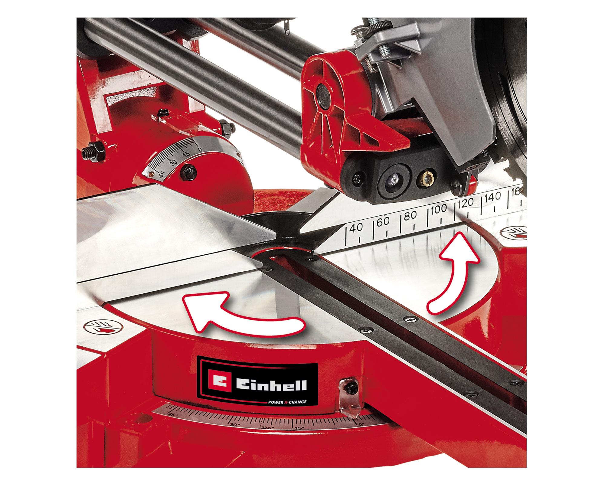 Ingleteadora TE-SM 36/210Li Solo + Cepillo inalámbrico TE-PL 18/82 Li-Solo Einhell-2