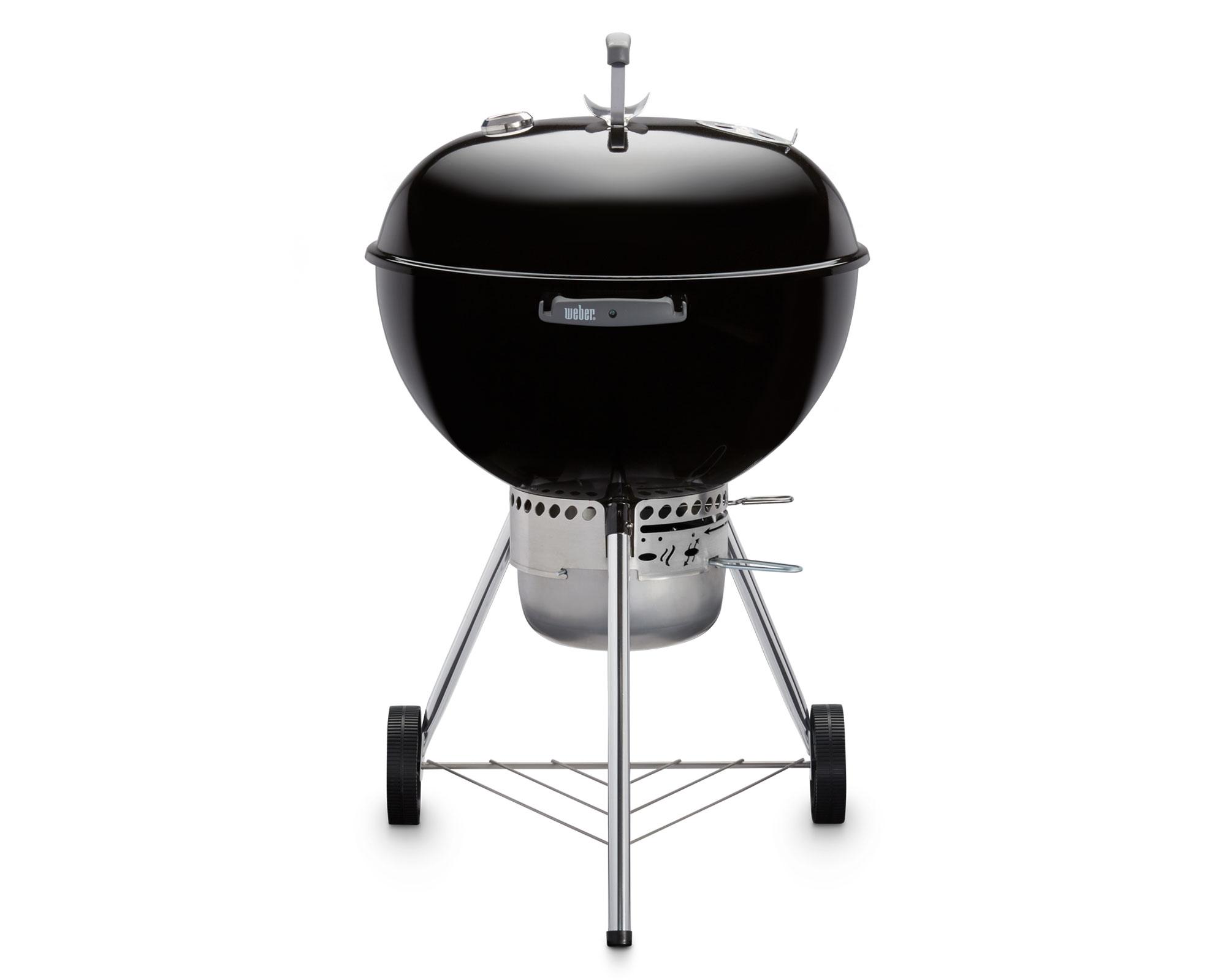 Parrilla a carbón Kettle negro Weber-0