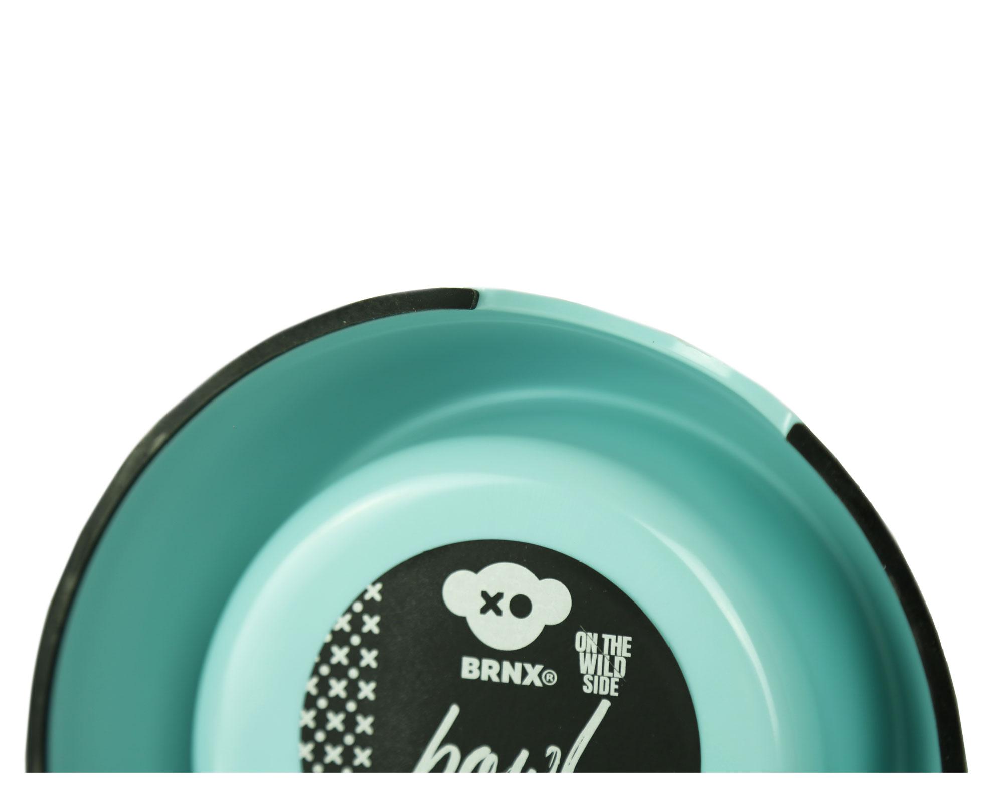 Plato mascota 17 cm celeste BRNX-3