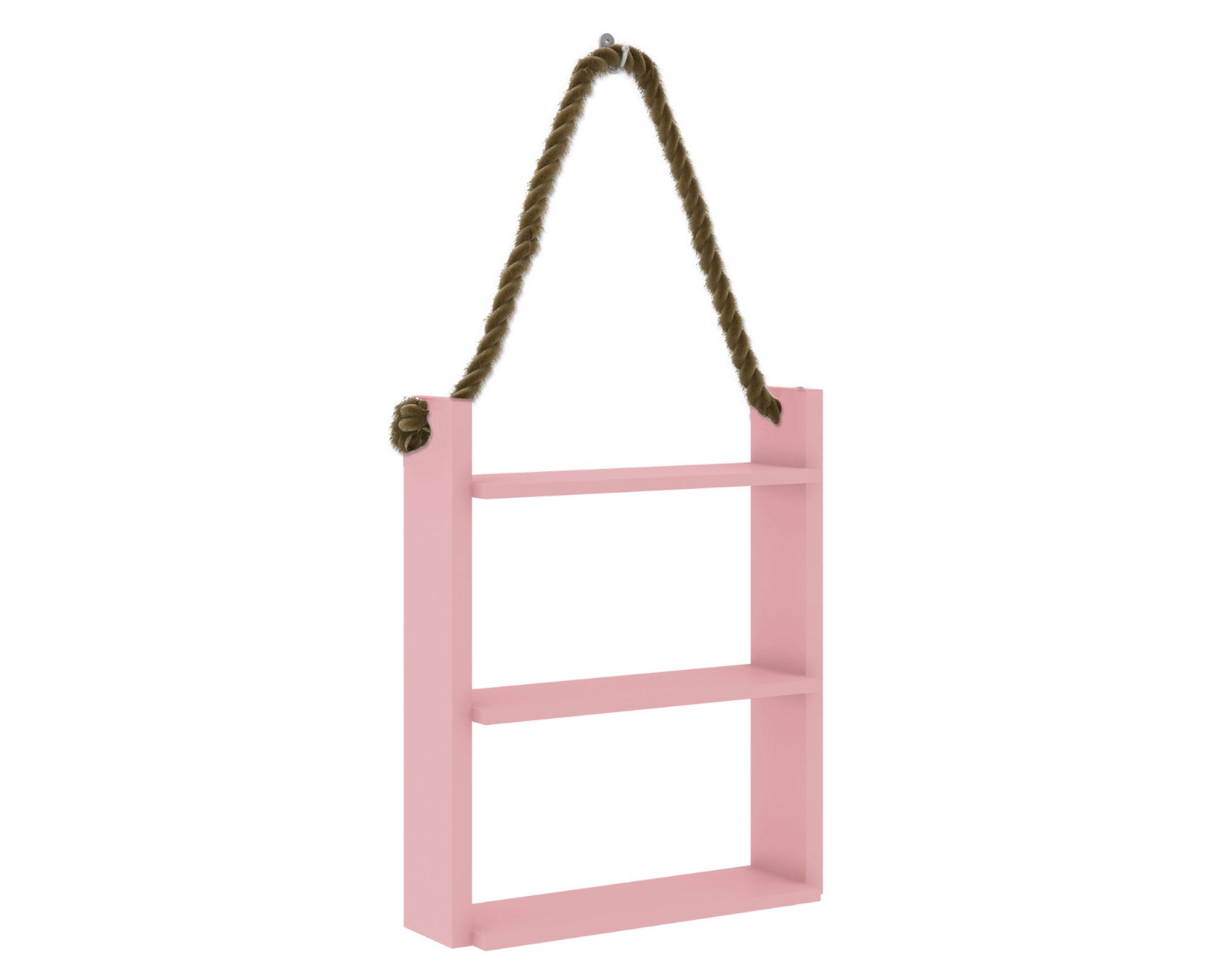 Repisa triple rosado MobilFrank.-0
