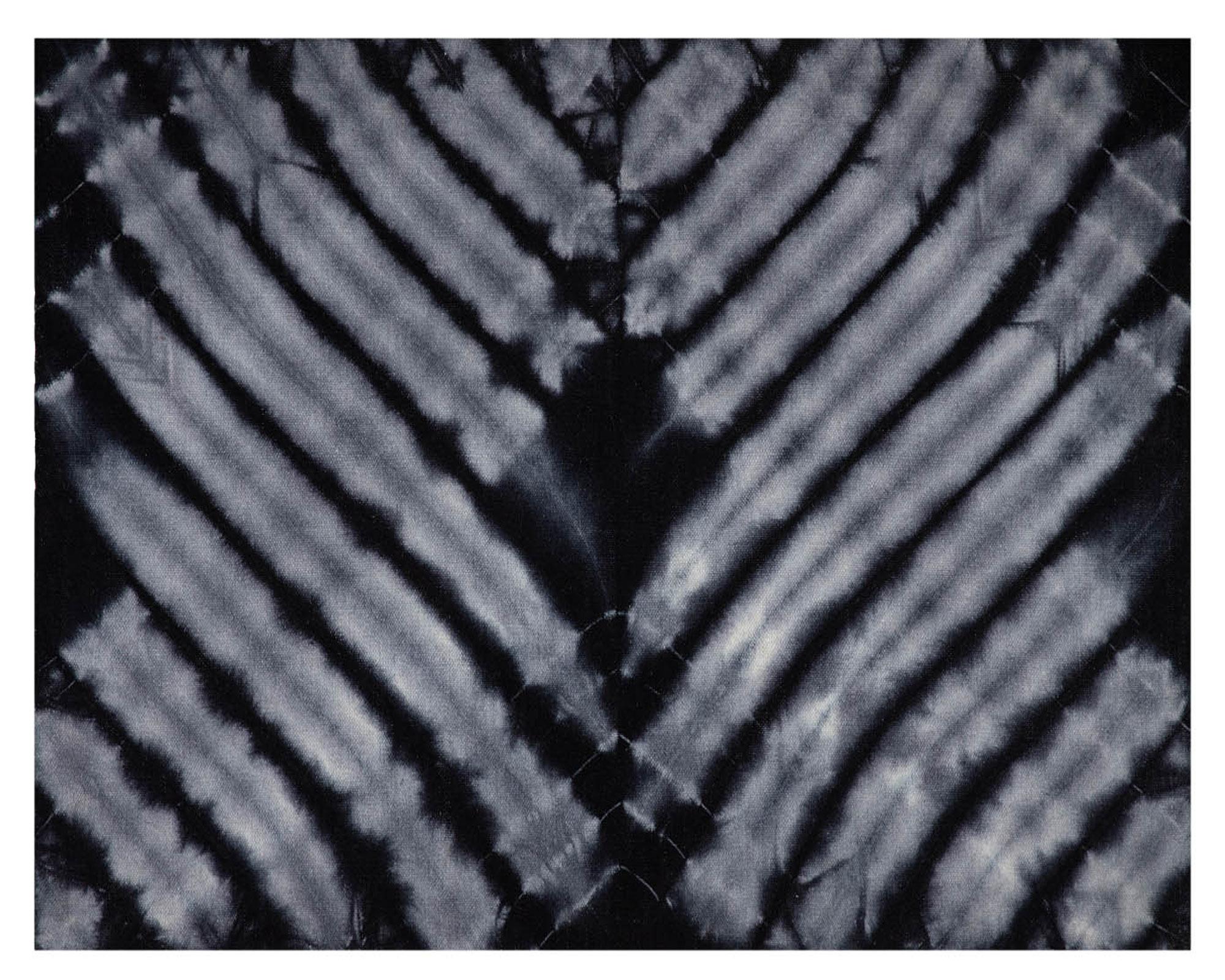 Alfombra 160x230 cm Handwoven Shibori gris Dib-0