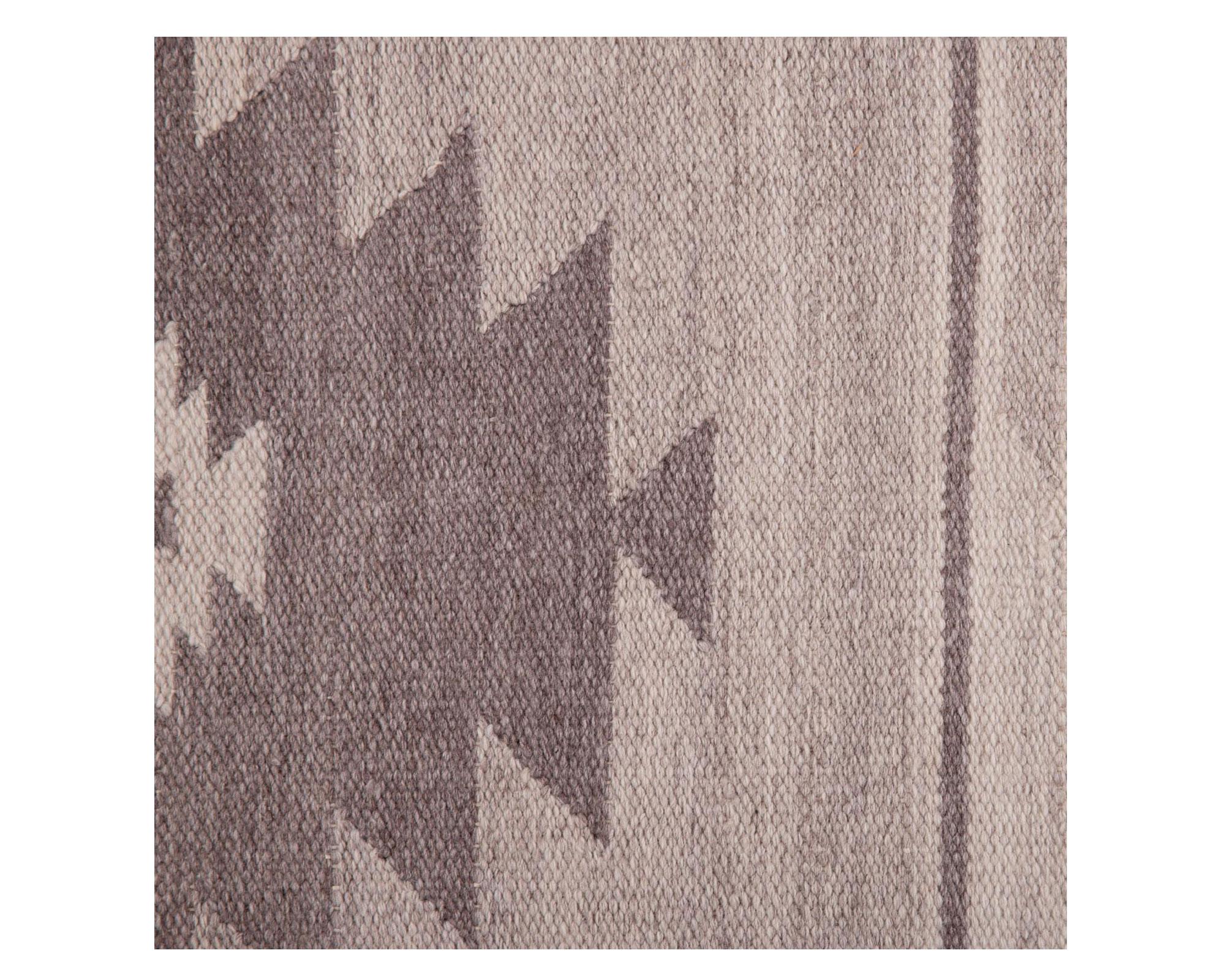 Alfombra 160x230 cm Handwoven Eco Ethnic taupe Dib-1