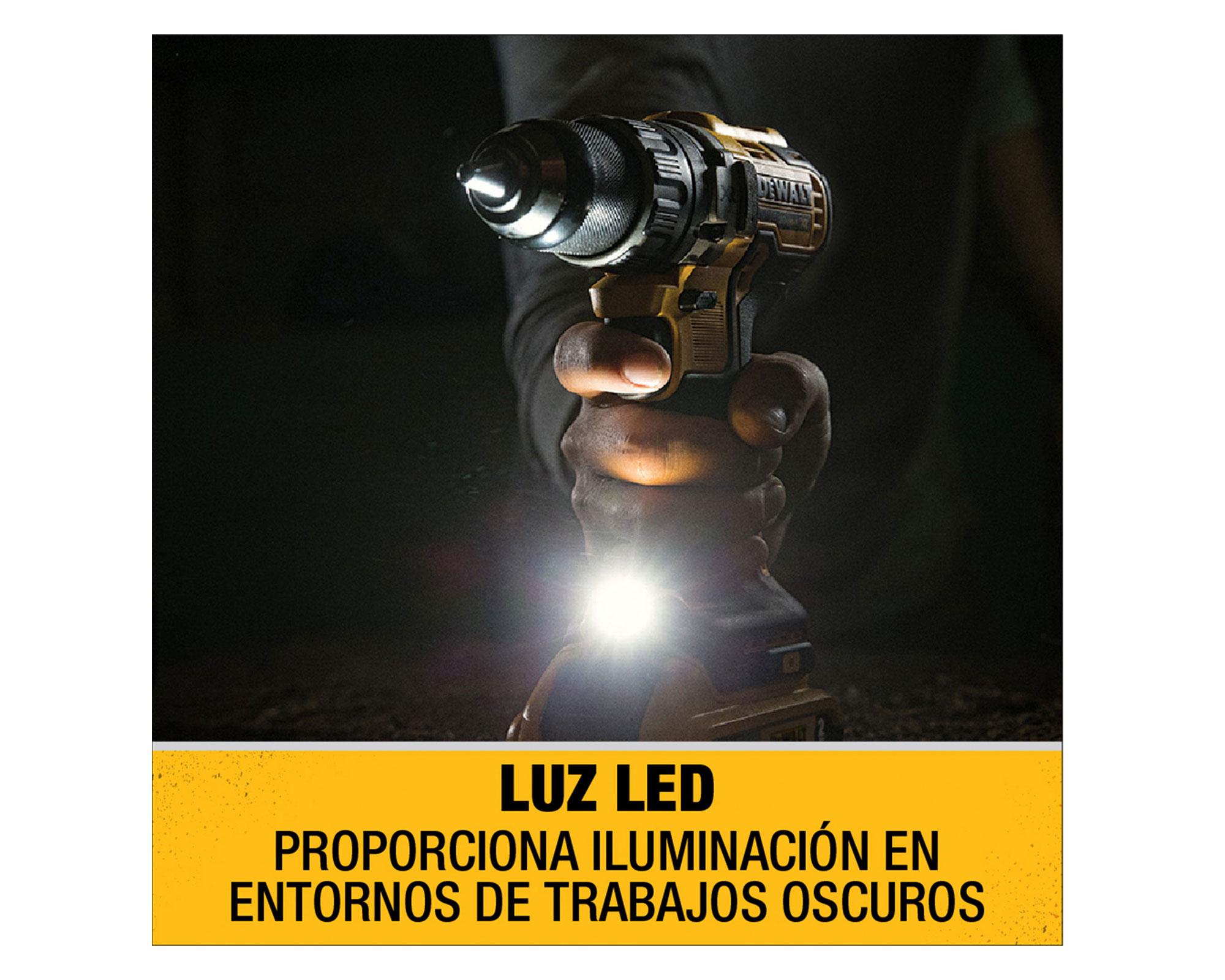 Taladro percutor 20V 13mm DCD796B Dewalt-3