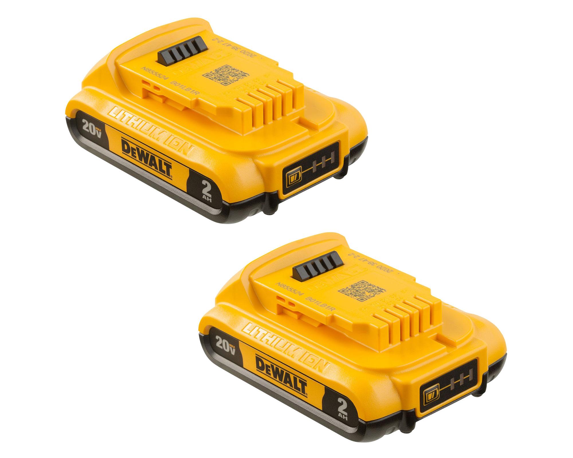 Taladro atornillador 13 mm DCD7771D2-B2 + baterías 2.0 Ah DEWALT-2