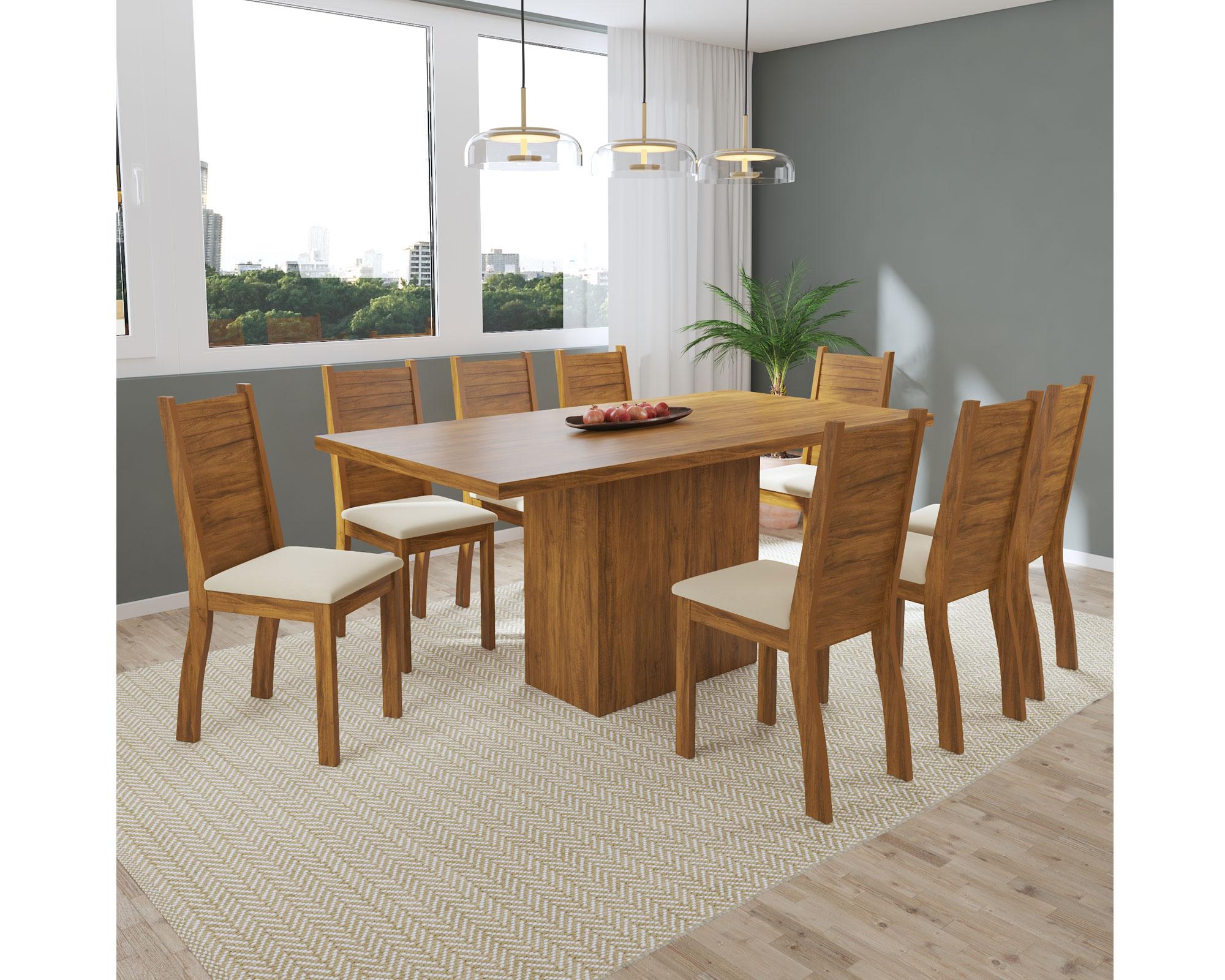 Comedor 8 sillas Nevada imbuía Altavision-3