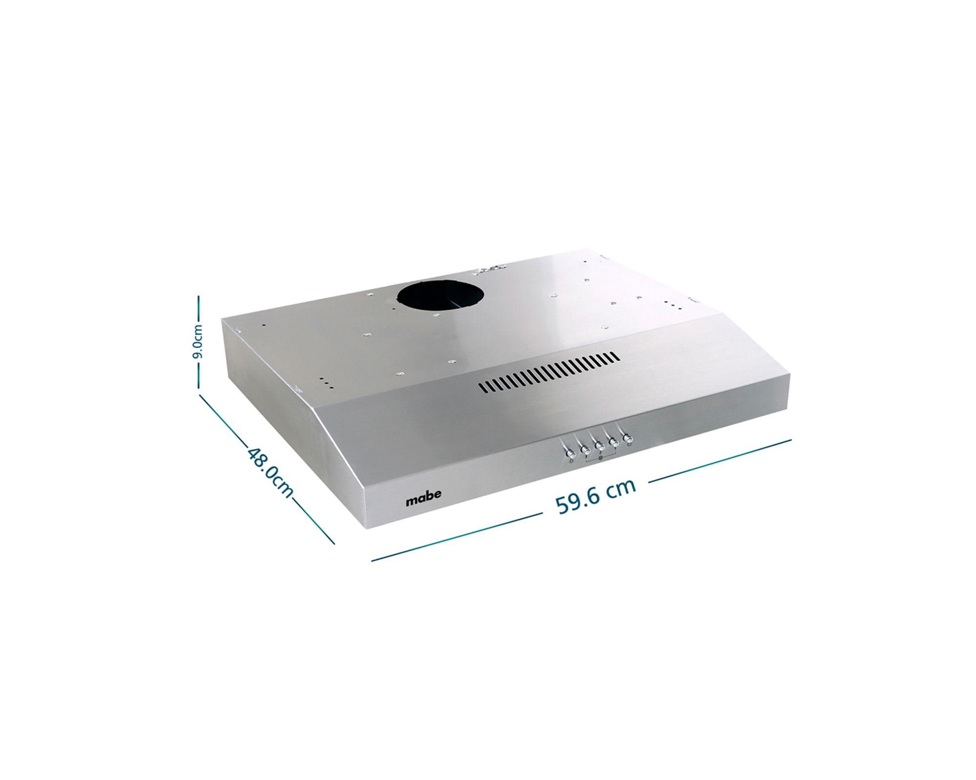 Campana 210 m3/ hr CM6045XV0 Mabe-8