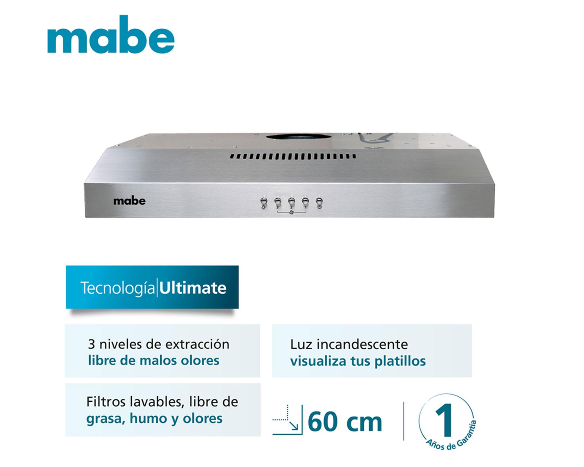 Campana 210 m3/ hr CM6045XV0 Mabe-7