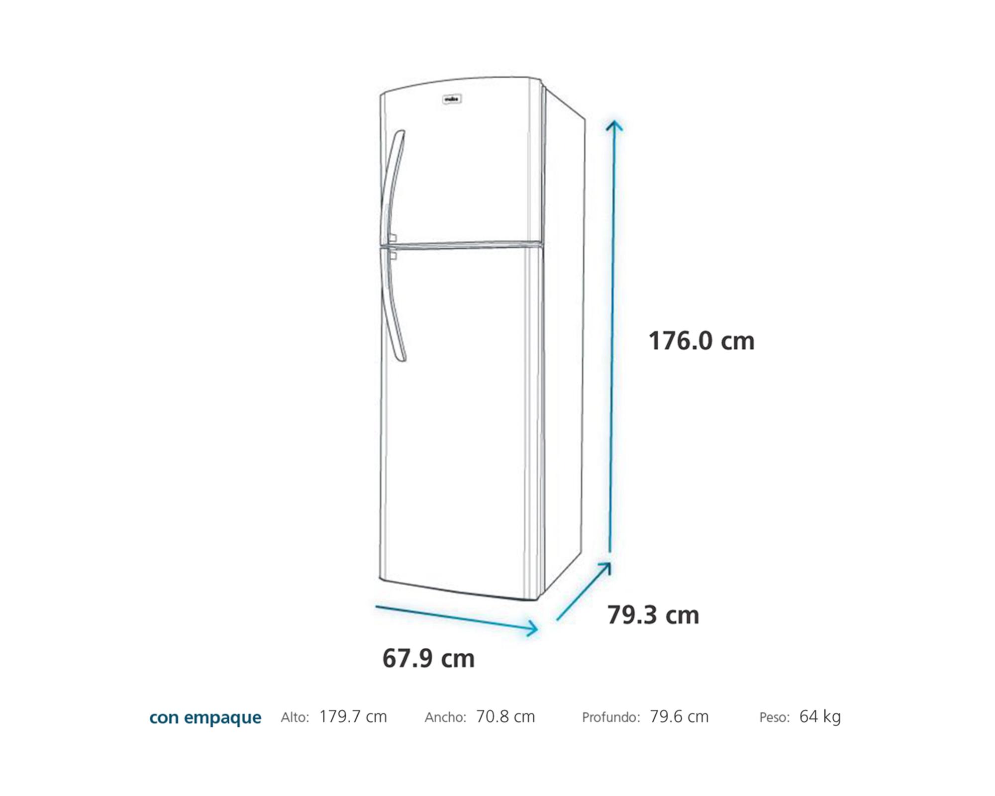 Refrigerador 400 litros RMP400FHUG1 Mabe-4