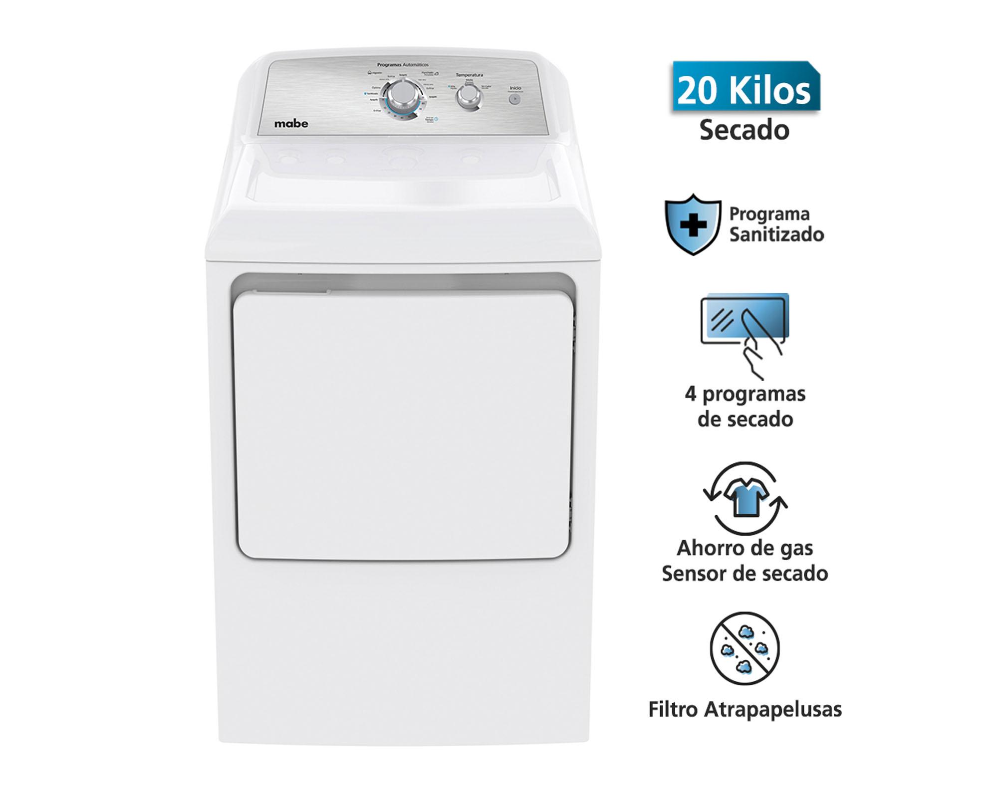 Secadora a gas SMG26N5MNBCL1 carga frontal 20 kg blanco-2