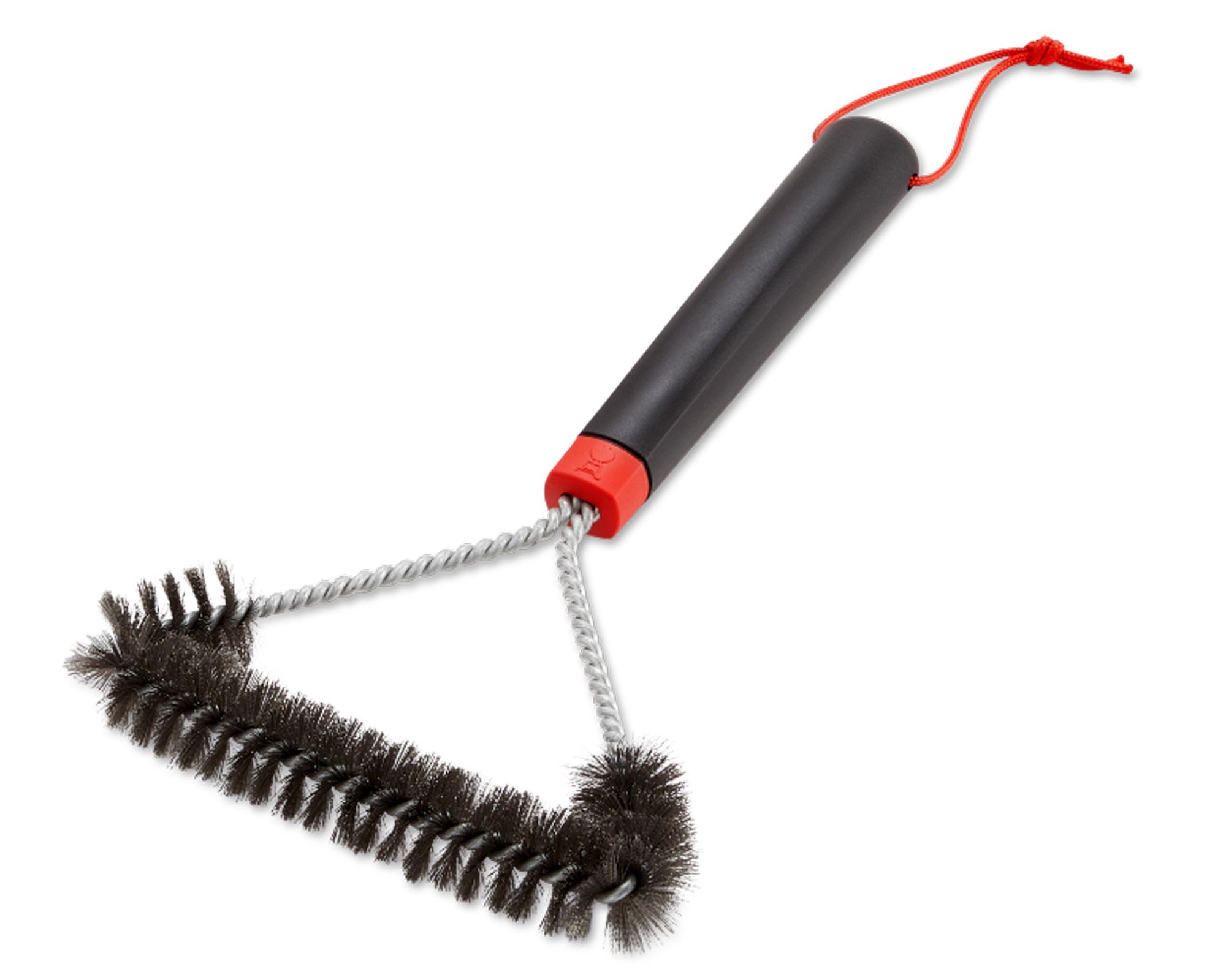 Cepillo limpieza parrilla 3 lados gris/negro Weber-1