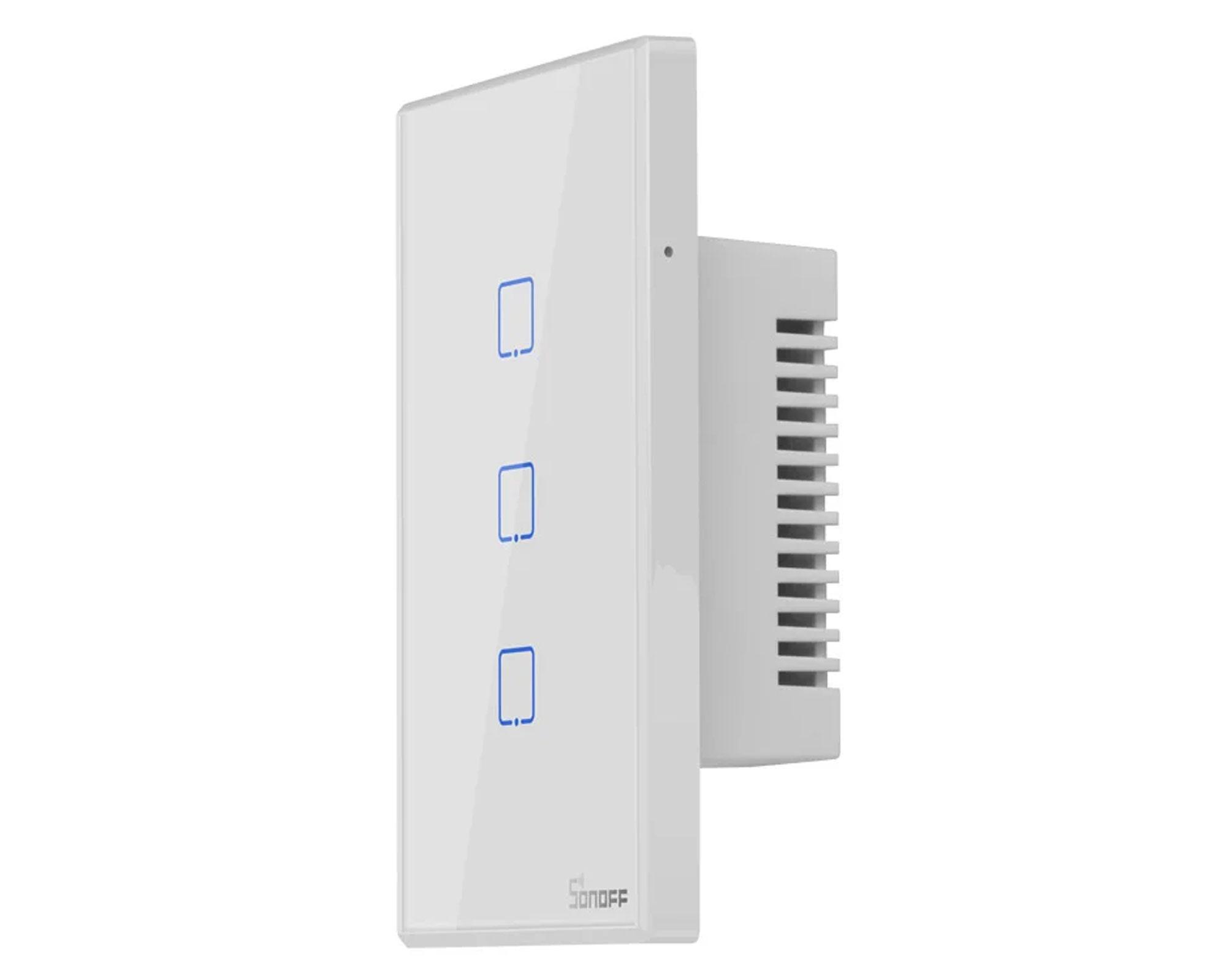 Interruptor de pared 6A 3 Canales WI-FI Sonoff-1