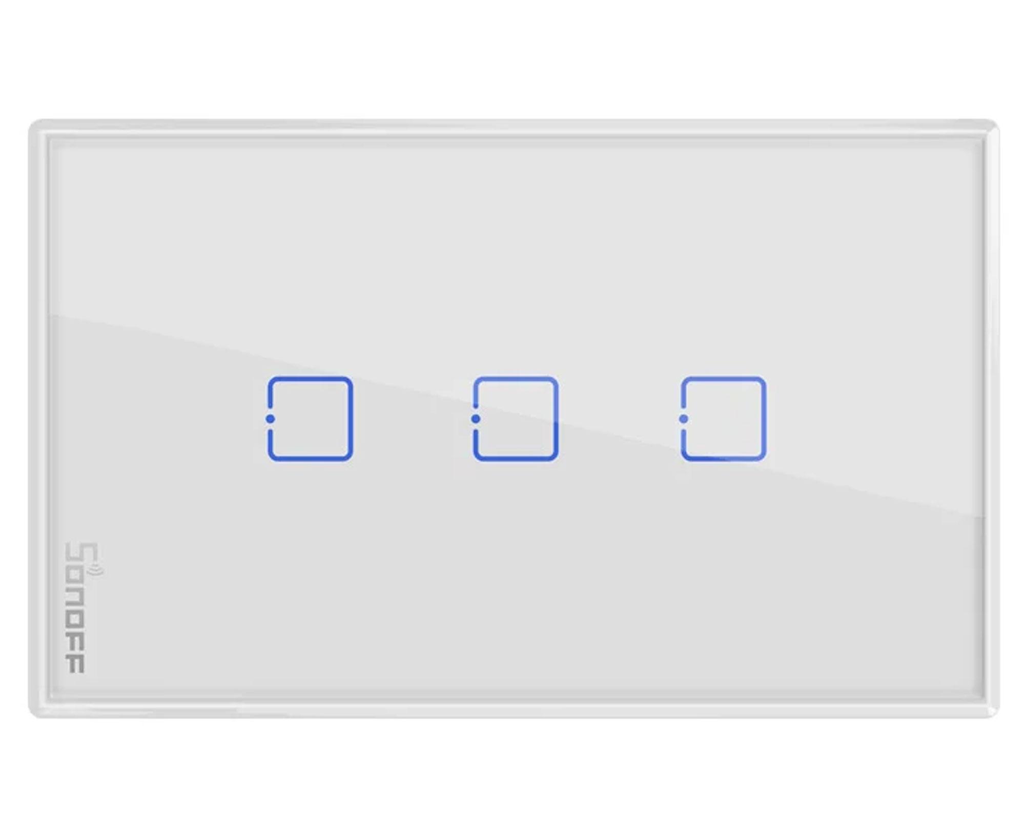 Interruptor de pared 6A 3 Canales WI-FI Sonoff-0