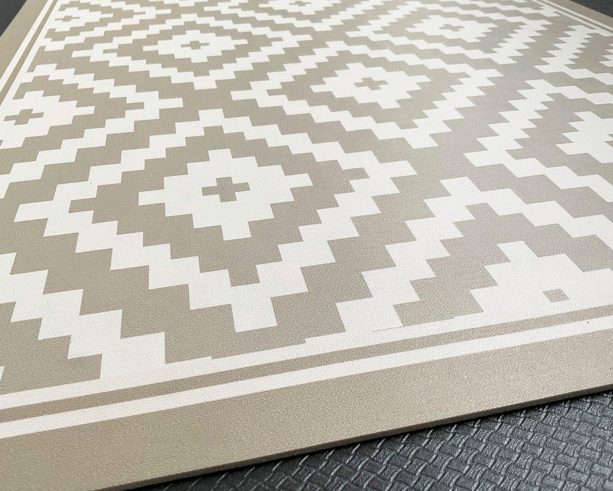 Alfombra de cocina 40x60 cm Rombos arena-1