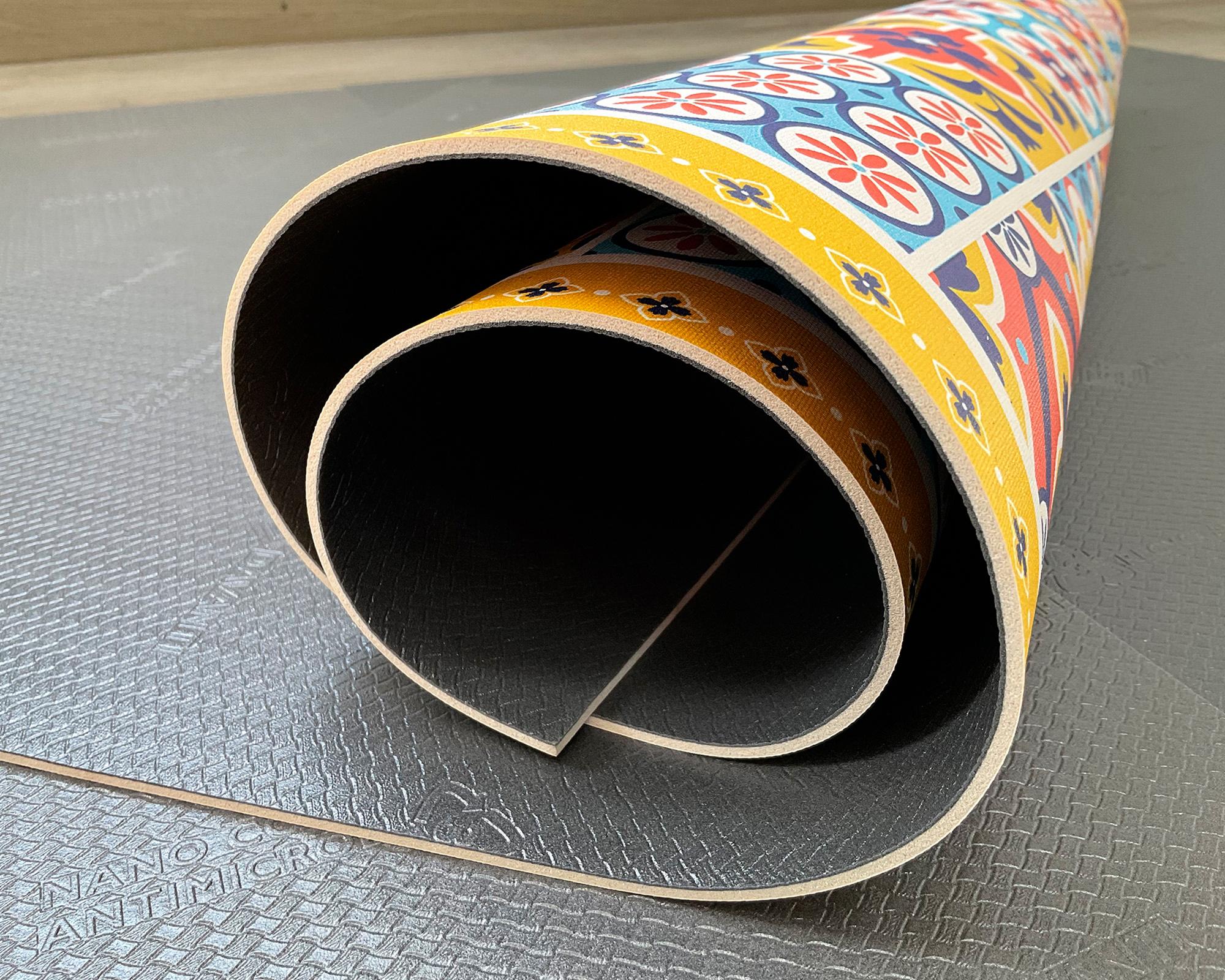 Alfombra de cocina 70x100 cm Baldosa Portuguesa diseños-1