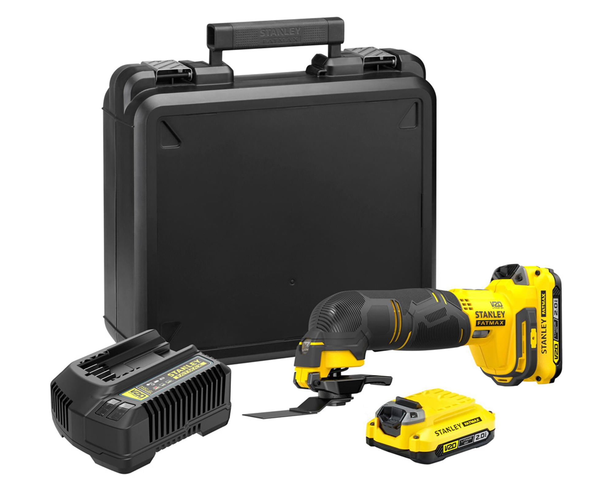 Multiherramienta de corte SCT500 D2K + 2 baterías 1.25 Ah + cargador + accesorios-0