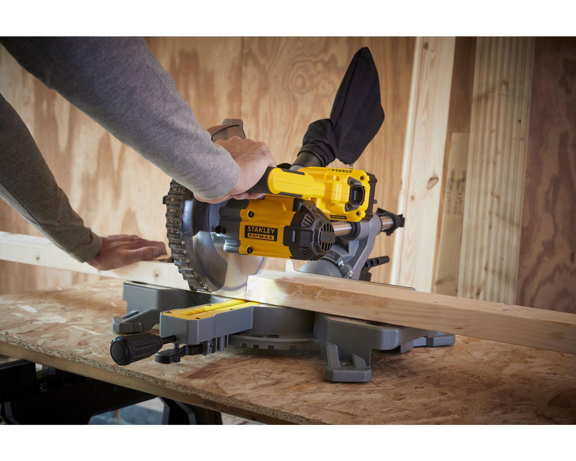 Sierra Ingleteadora 185 mm Stanley-3