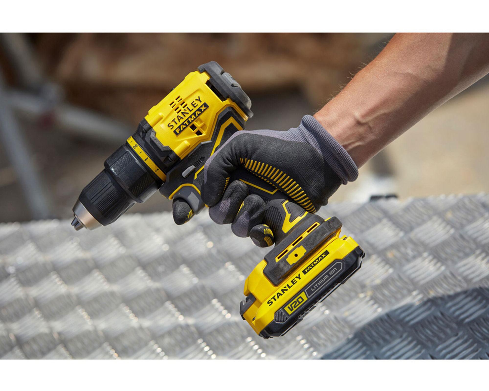 Taladro atornillador 13 mm SBD710C2K-B2 Stanley-3
