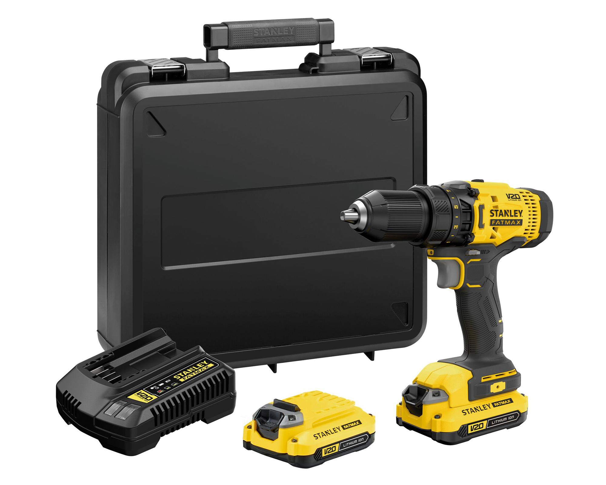 Taladro atornillador inalámbrico SCD700C2K-B2 + accesorios-0