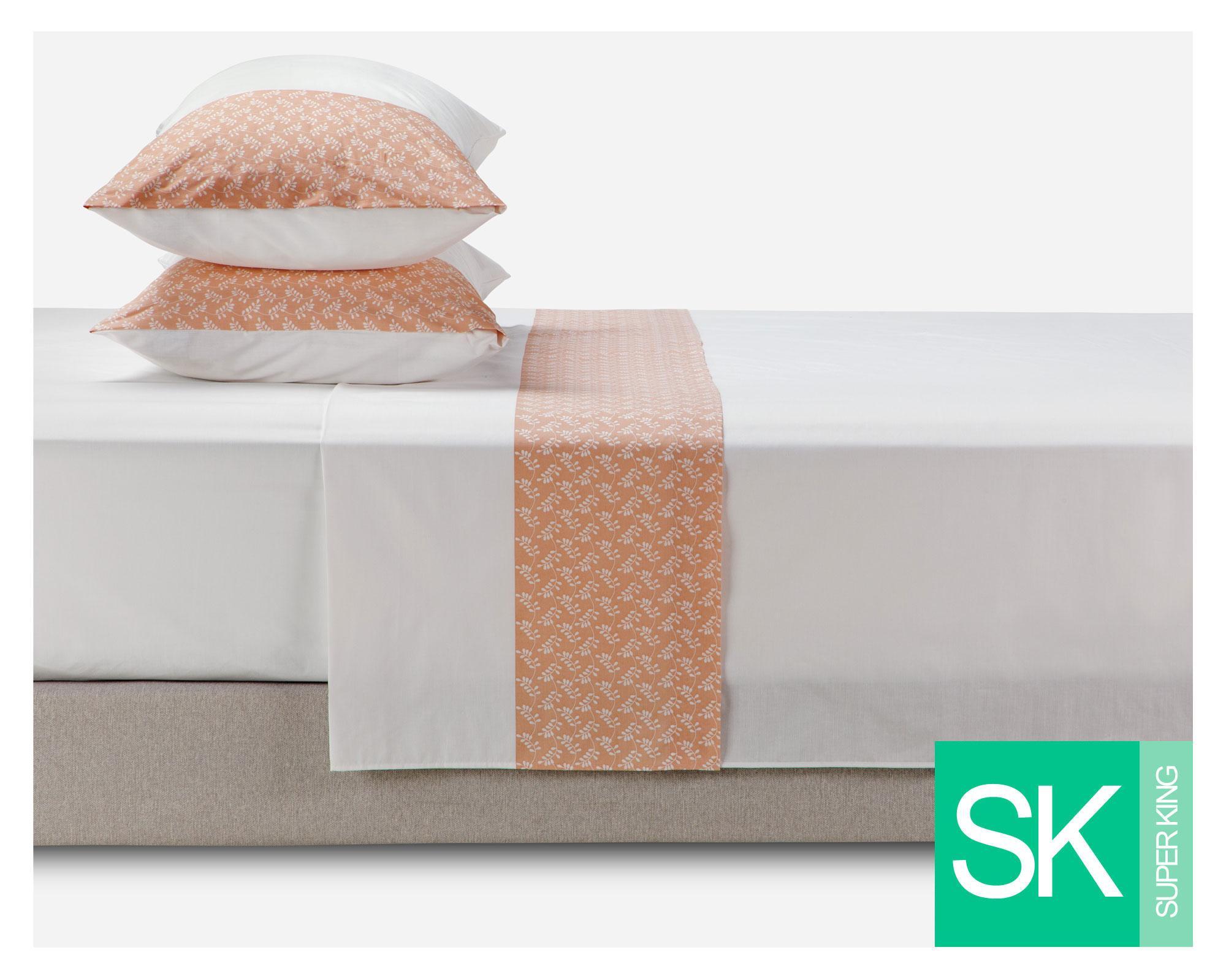 Juego sábanas súper king Guarda hiedra Rosen-0