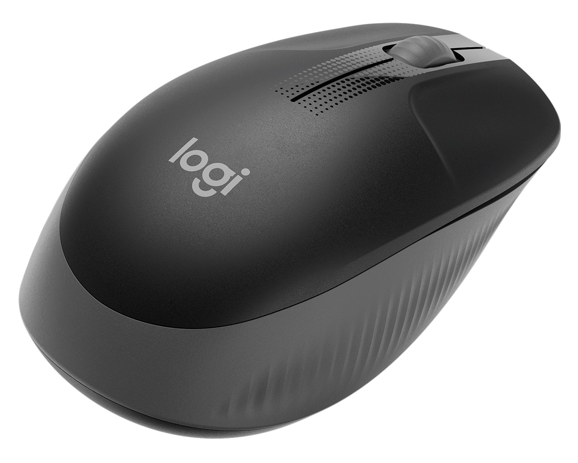 Mouse inalámbrico M190 negro/gris-1