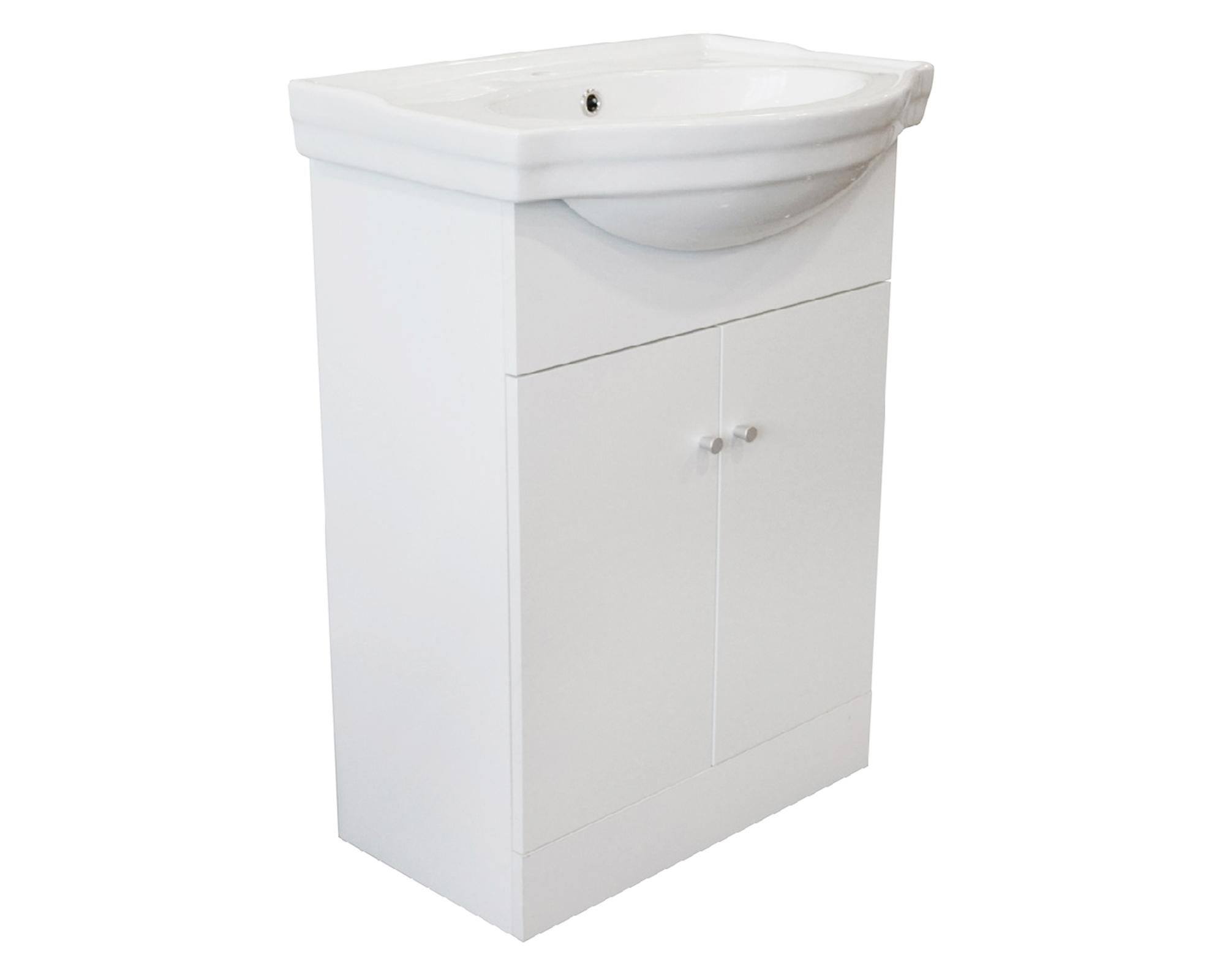 Mueble vanitorio Marie Blanco 60 cm + cubierta-5