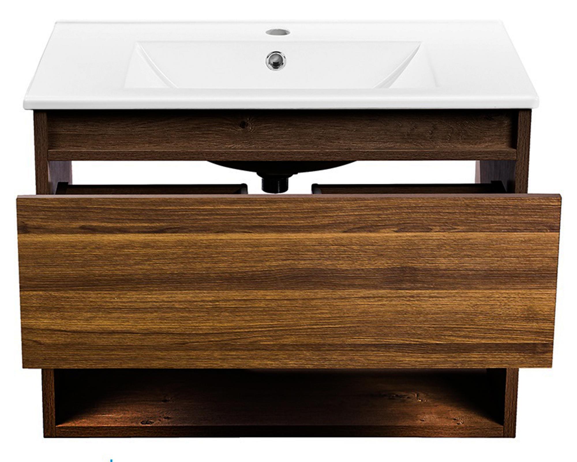 Mueble vanitorio Belle Roble 60 cm + cubierta-6