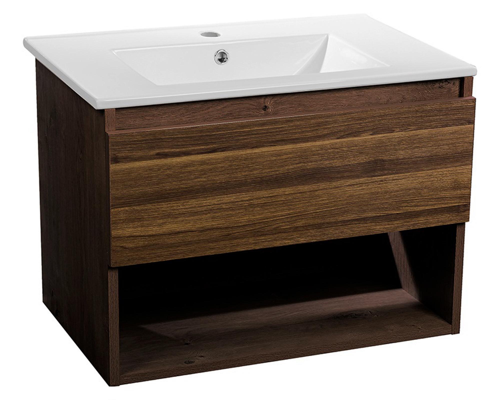 Mueble vanitorio Belle Roble 60 cm + cubierta-2