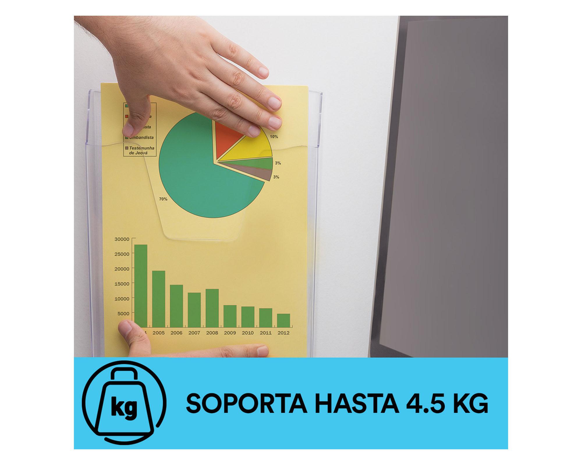 Cinta montaje doble faz Transparente 2.54 cm x 11.4 m-2