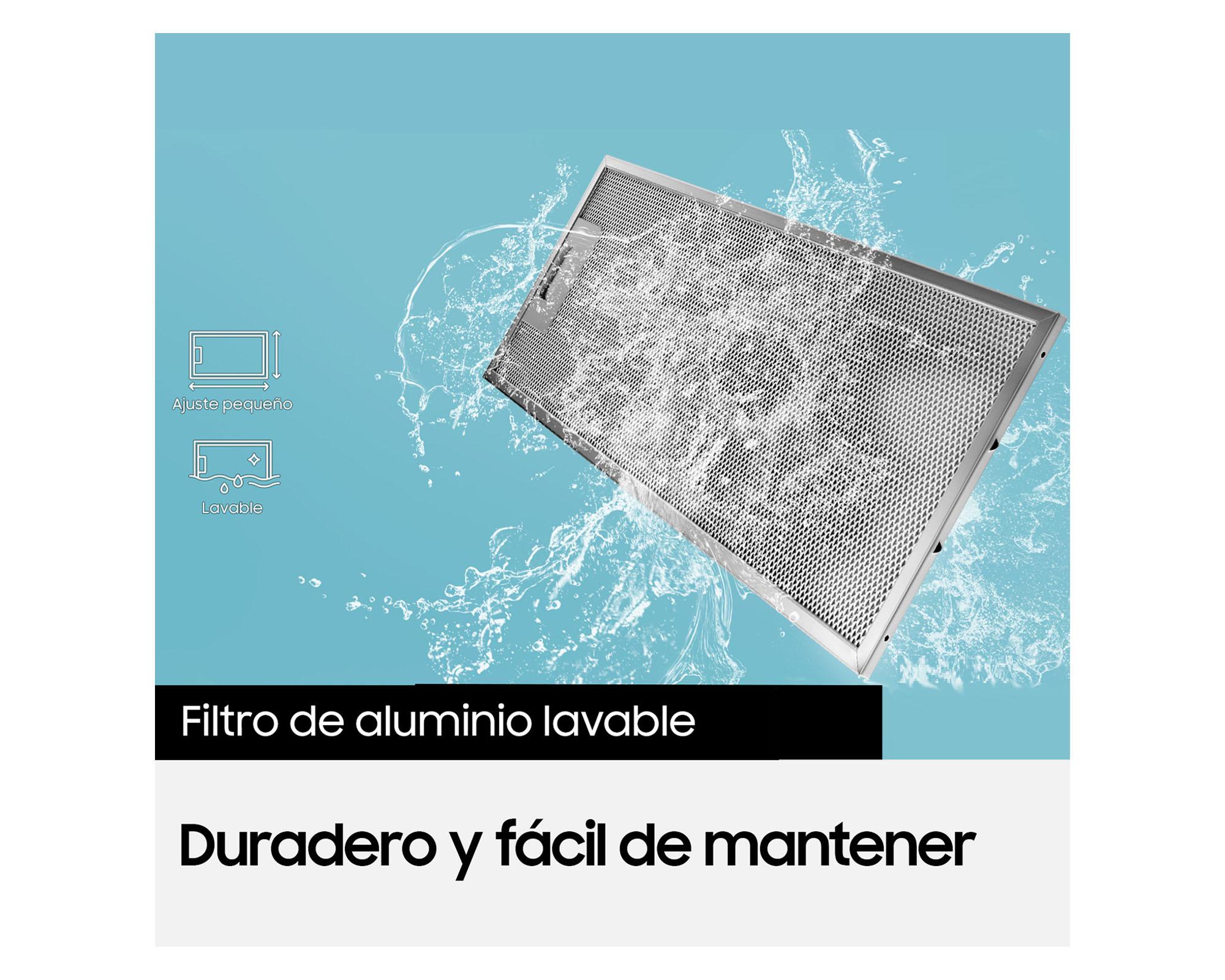 Campana con filtro lavable 392 m3/h NK24M1030IS Samsung-5