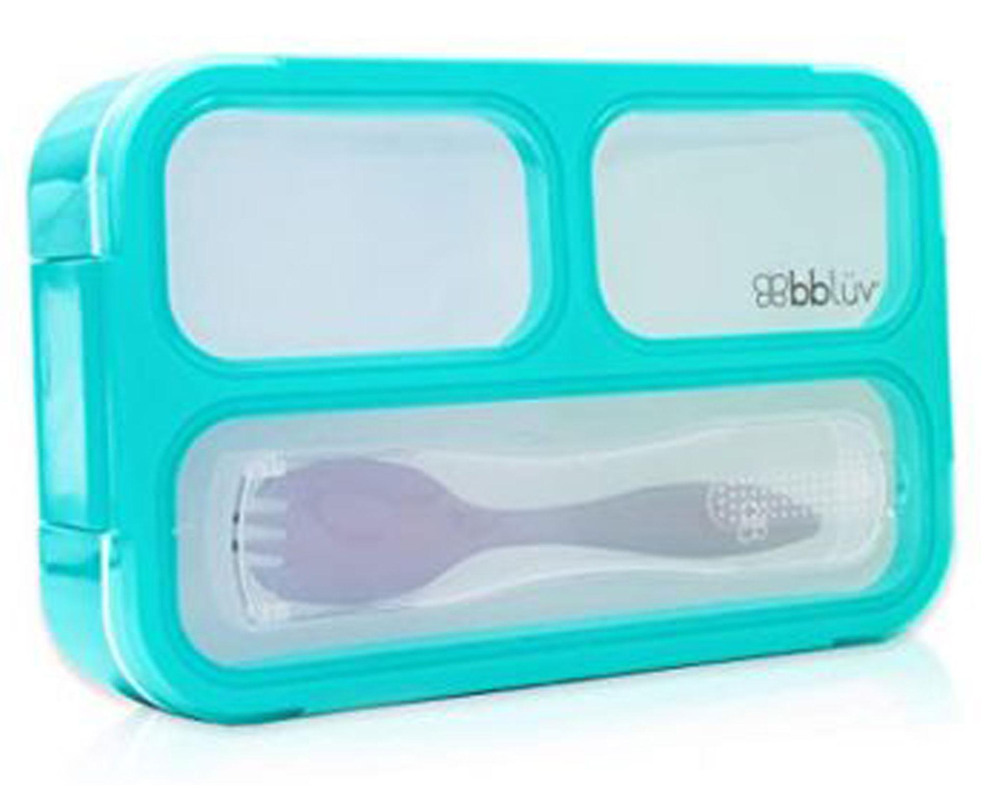 Contenedor comida + tenedor Bento agua Bbluv-0