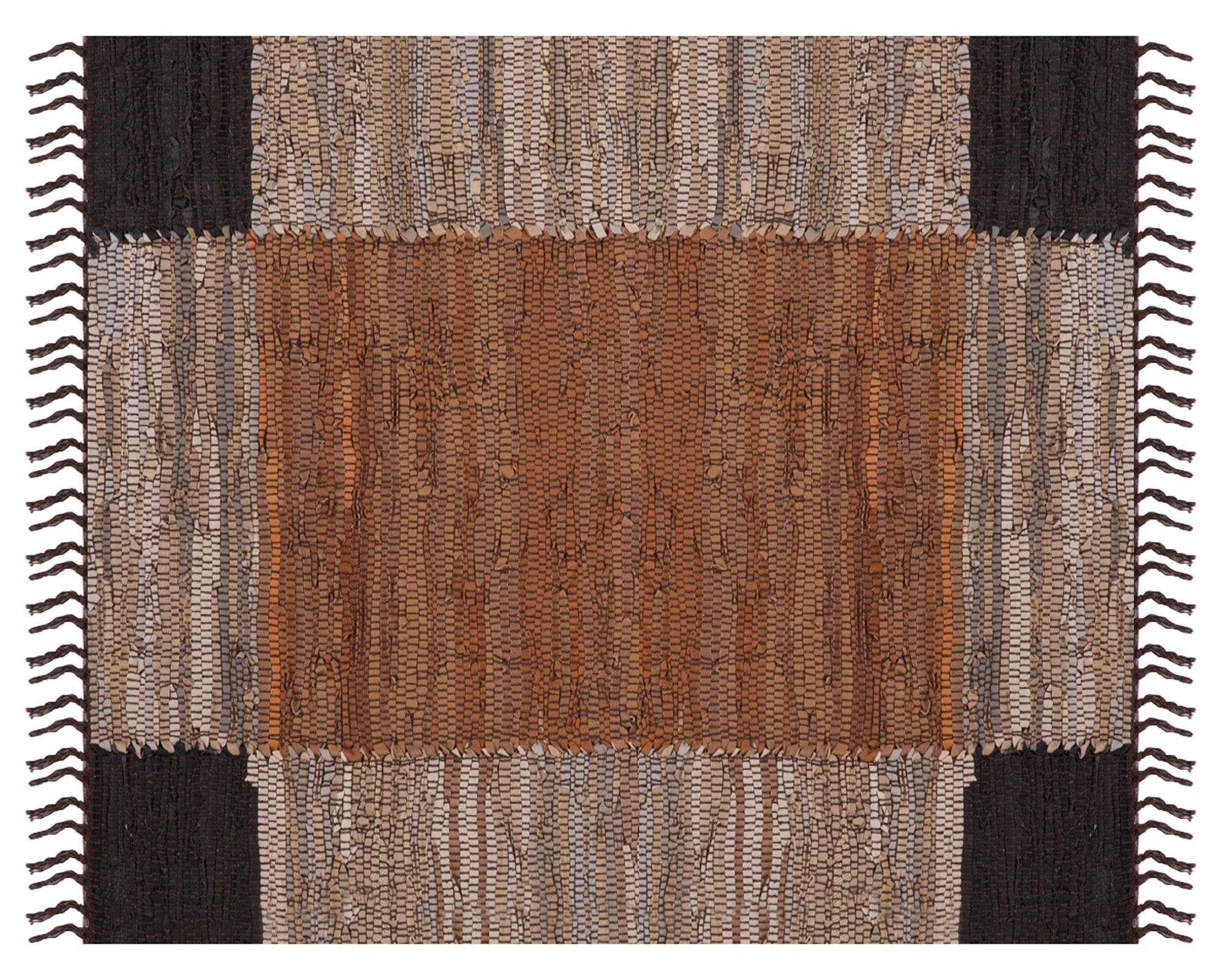 Alfombra 90x150 cm Natural Leather Rustic Dib-0