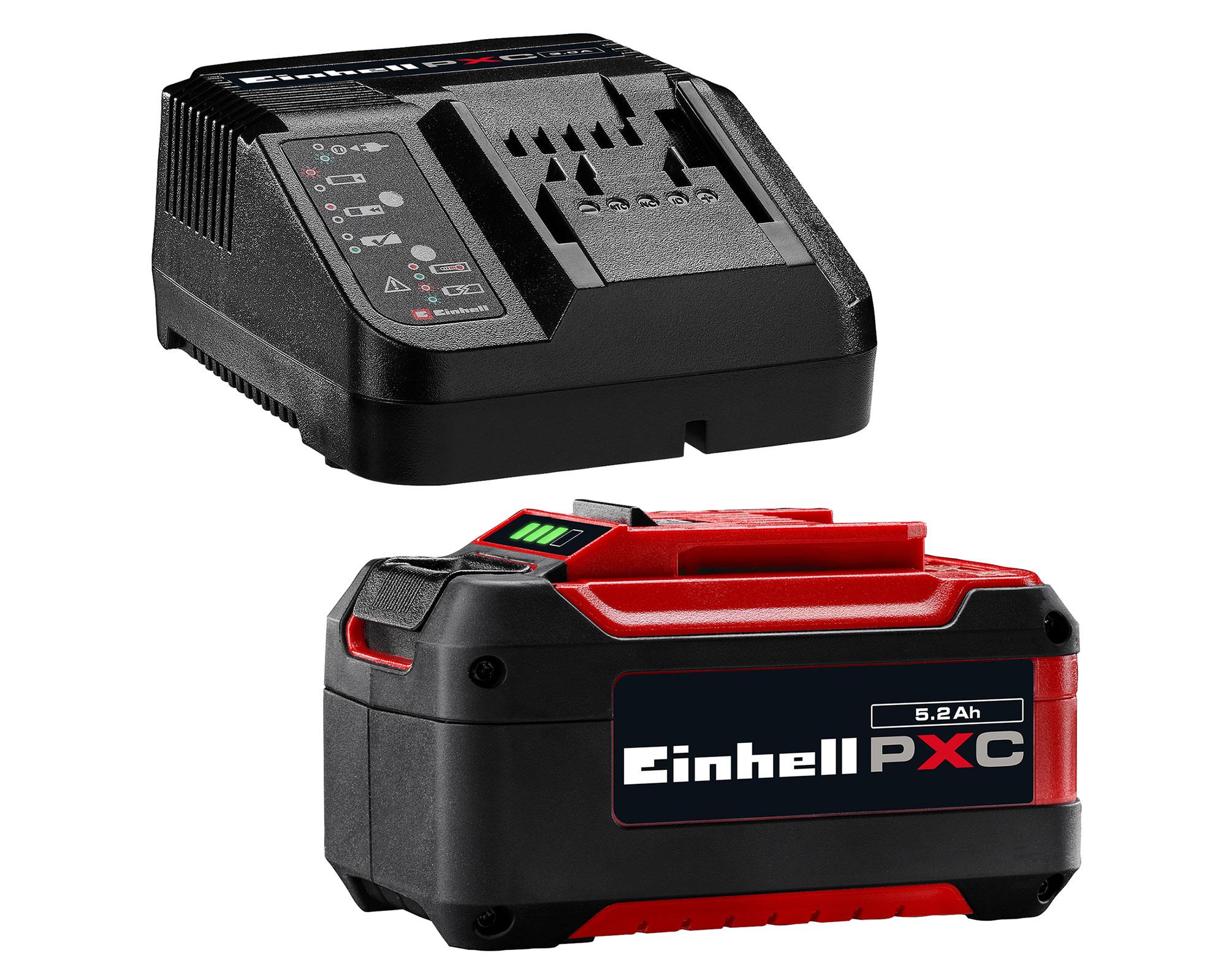 Batería 5.2 Ah + cargador rápido PXC-Starter-Kit Einhell-0