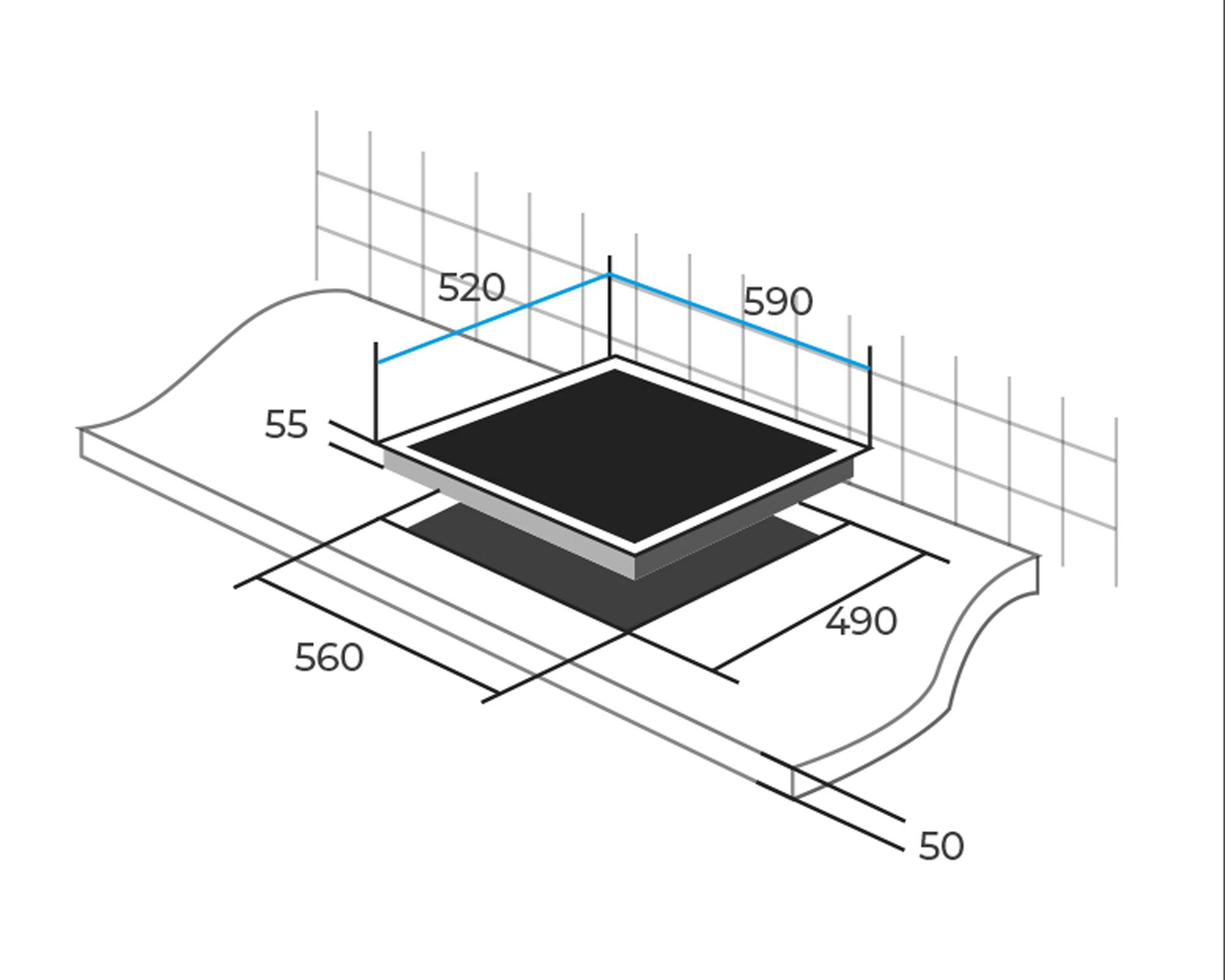 Encimera inducción 3Q CEI03 Maigas-3