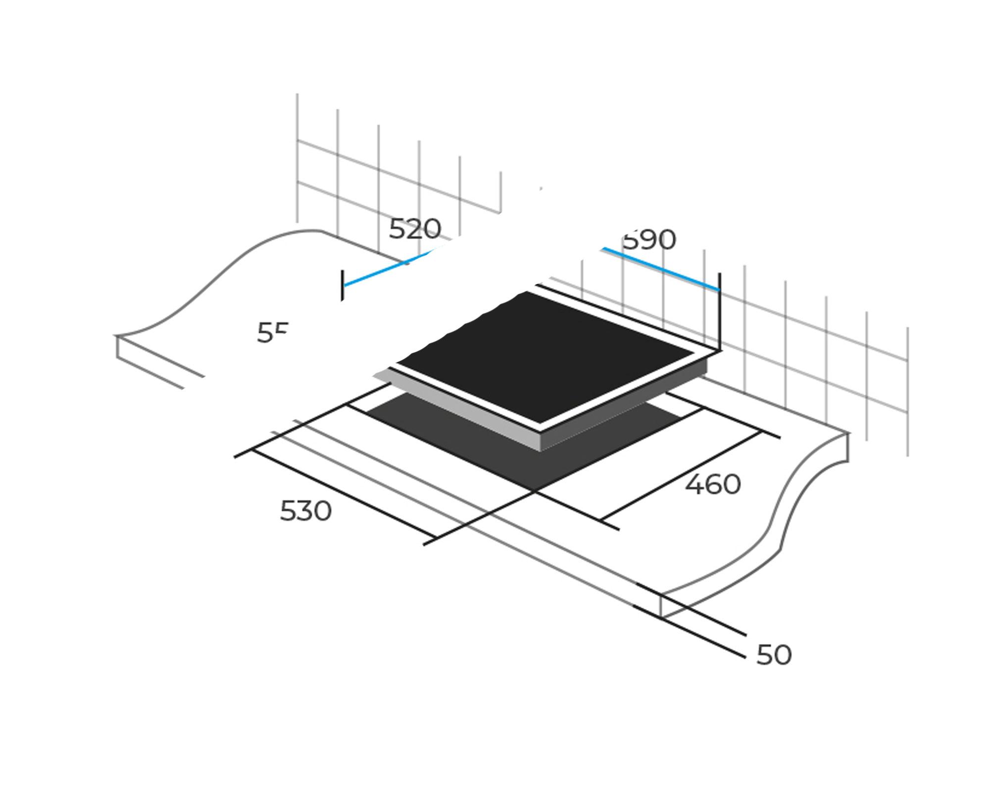 Encimera inducción 4Q CEI04 Maigas-3