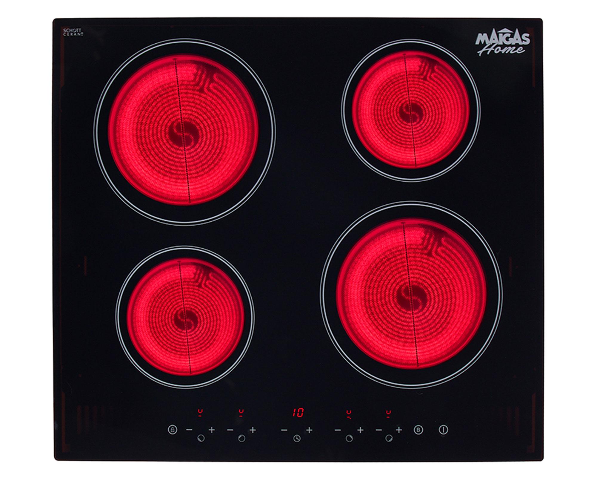 Encimera vitrocerámica CEI04 4 quemadores-0