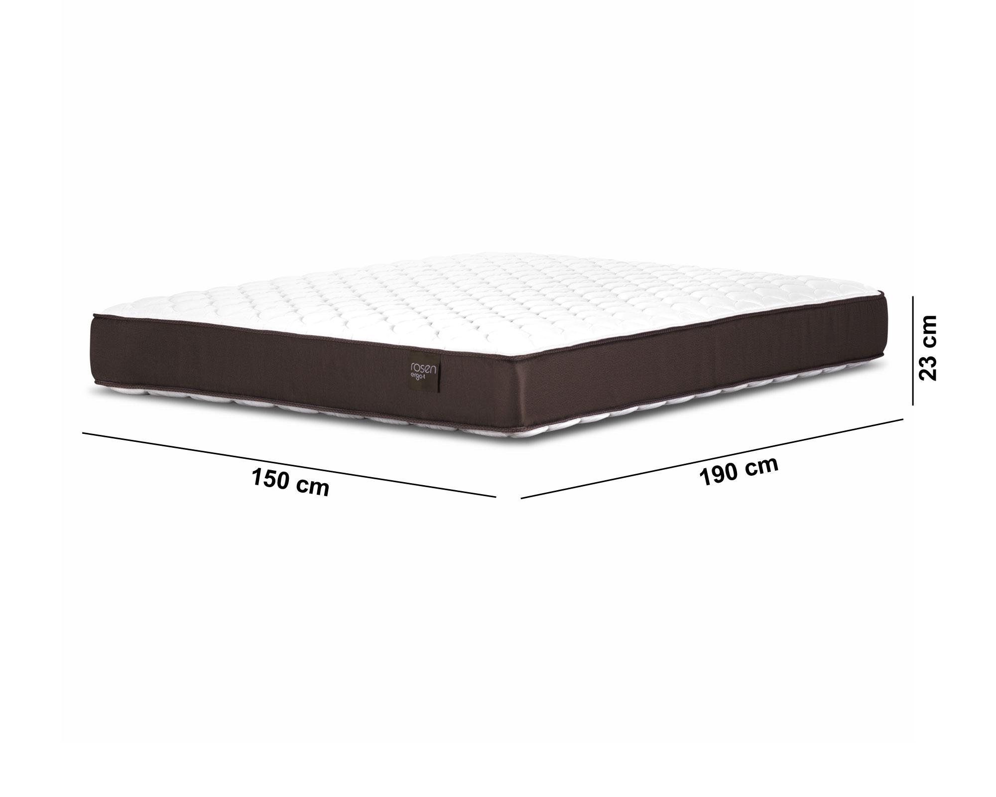 Colchón 2 plazas x 190 cm Ergo T Rosen-4