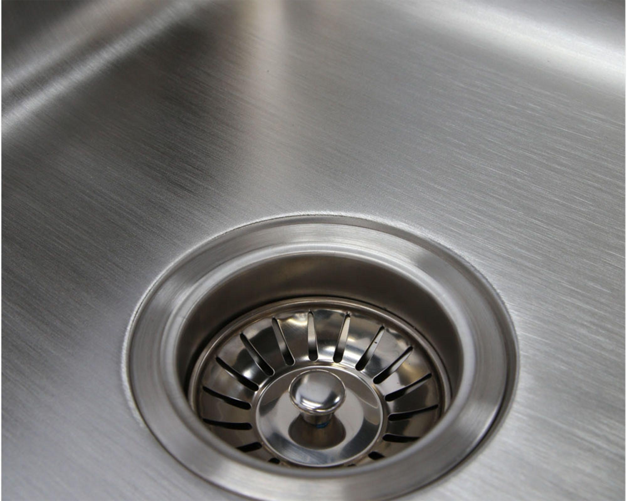 Lavaplatos bajo encimera 46x82 cm gris Splendid-2